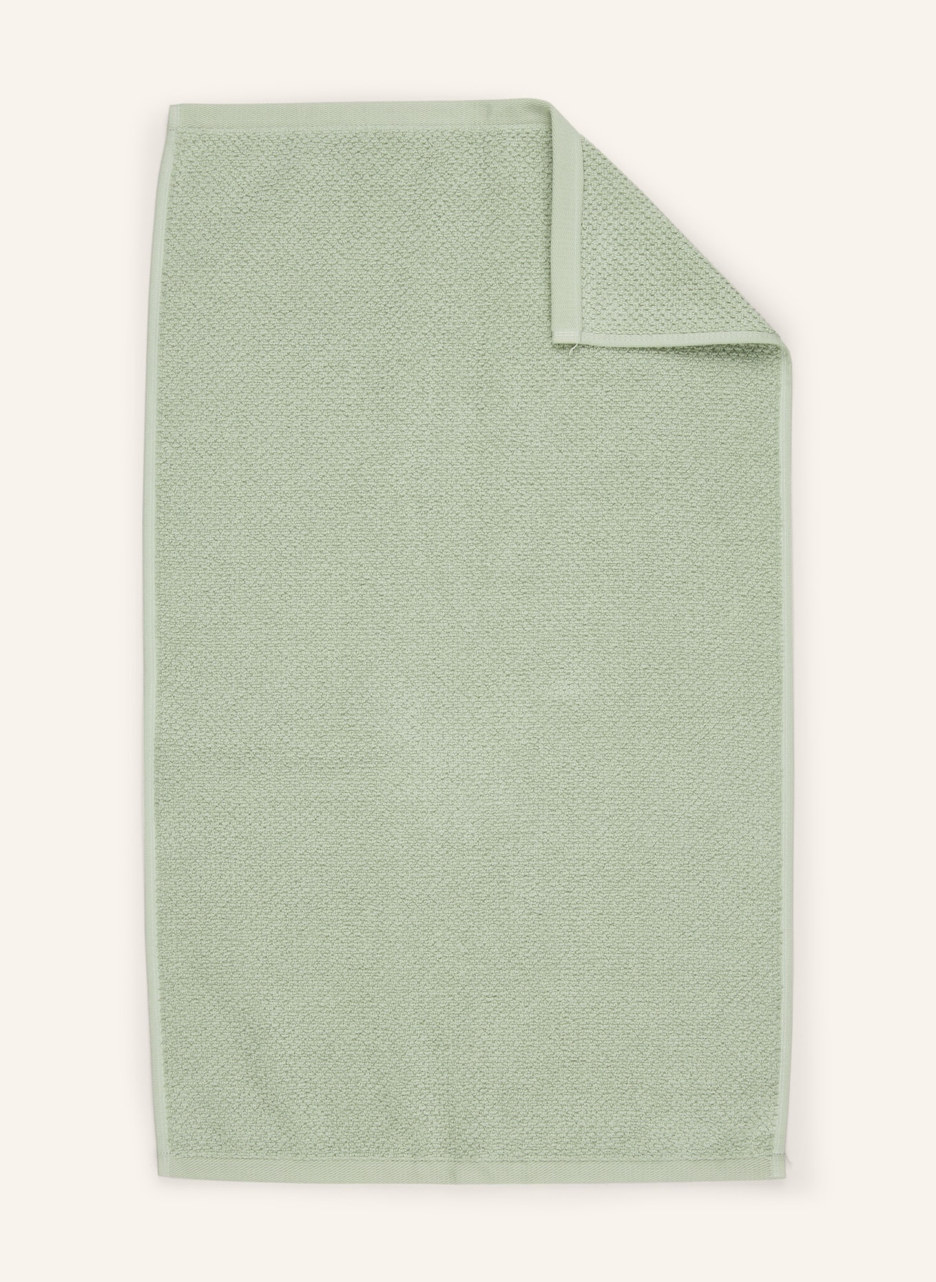 SCHLOSSBERG Guest towel NOVA, Color: LIGHT GREEN (Image 1)