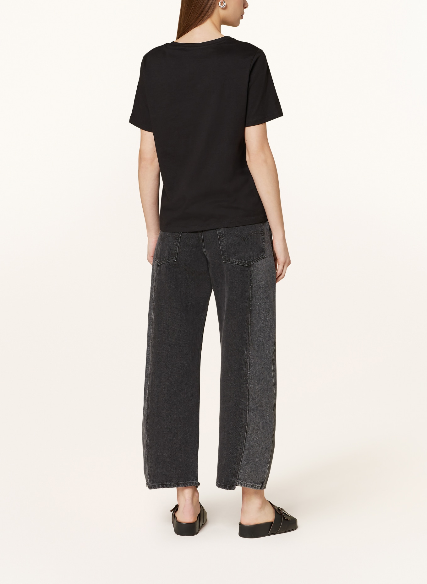 Marc O'Polo DENIM T-shirt, Color: BLACK (Image 3)