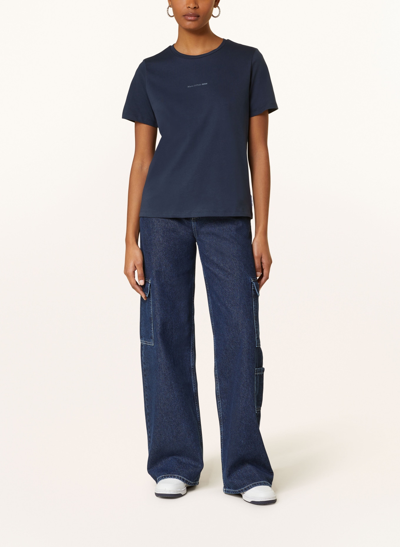 Marc O'Polo DENIM T-shirt, Color: DARK BLUE (Image 2)