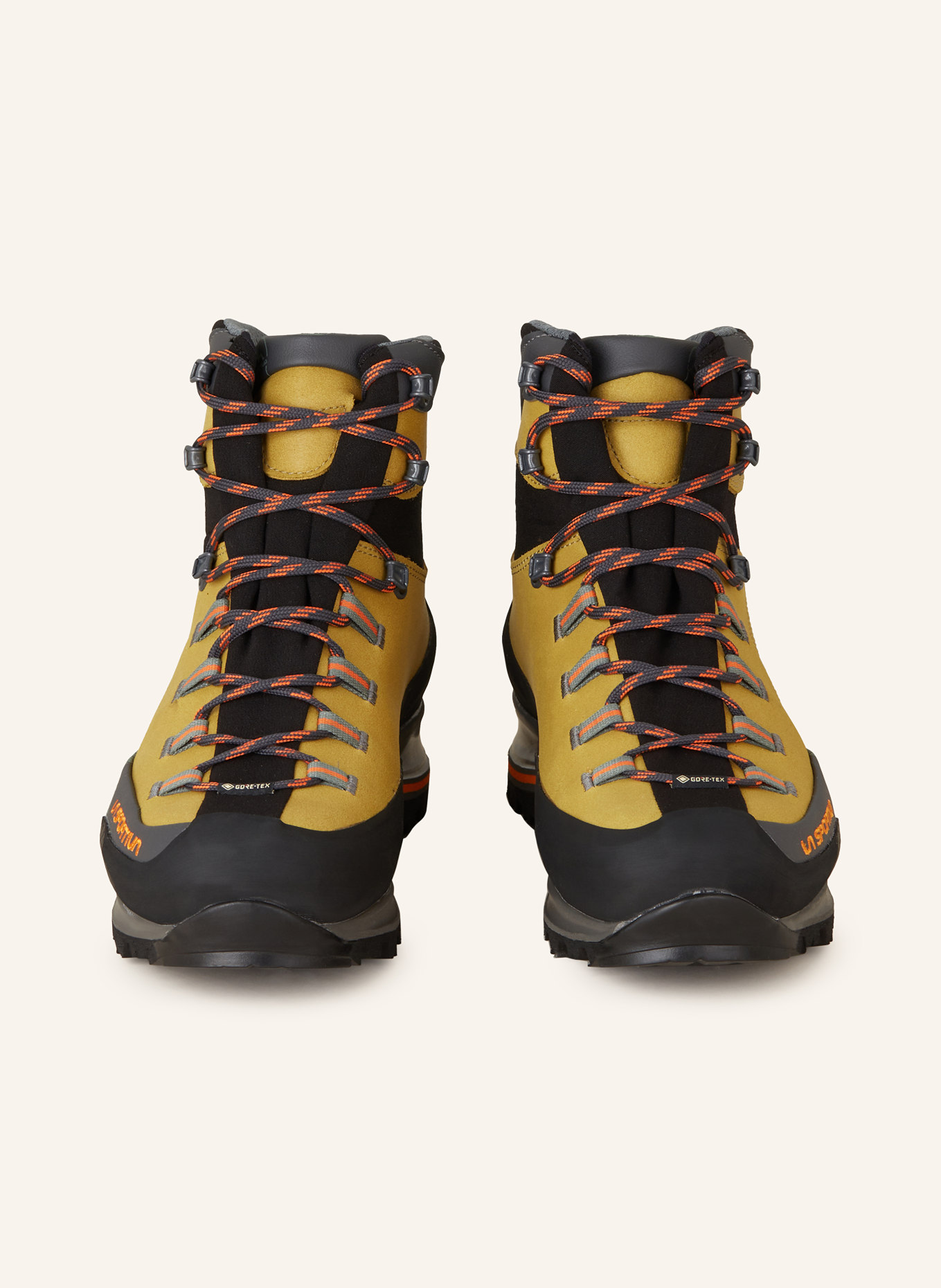 LA SPORTIVA Trekking shoes TRANGO TRK LEATHER GTX, Color: LIGHT BROWN/ BLACK (Image 3)