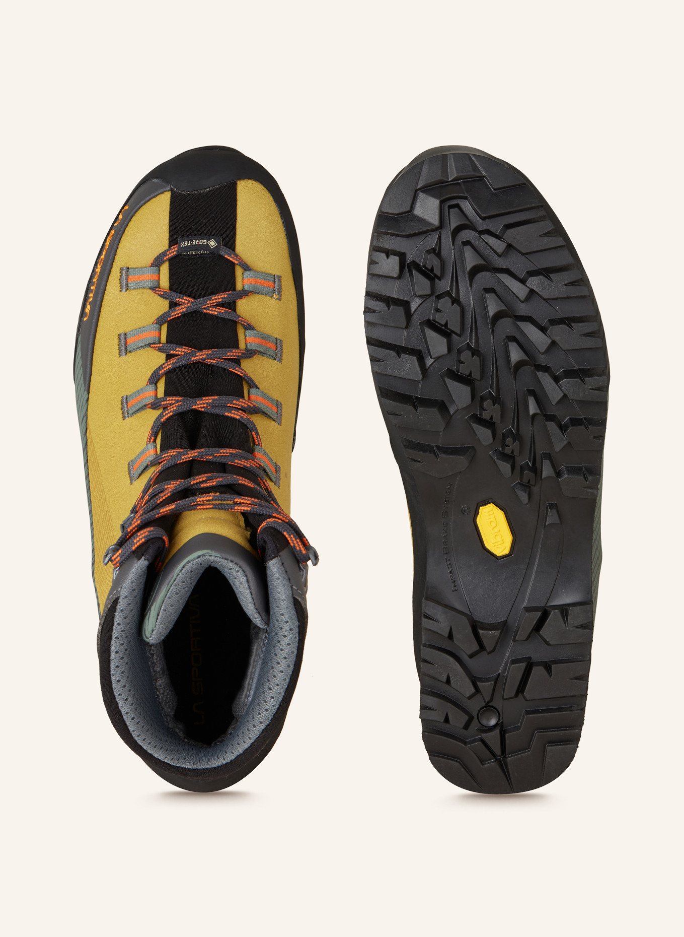 LA SPORTIVA Trekking shoes TRANGO TRK LEATHER GTX, Color: LIGHT BROWN/ BLACK (Image 5)