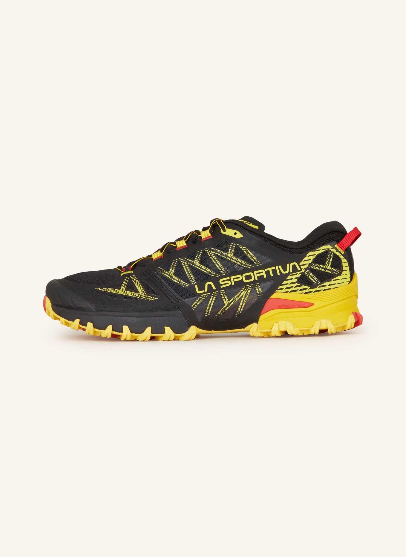 LA SPORTIVA Trail running shoes BUSHIDO III, Color: BLACK/ YELLOW/ RED (Image 4)