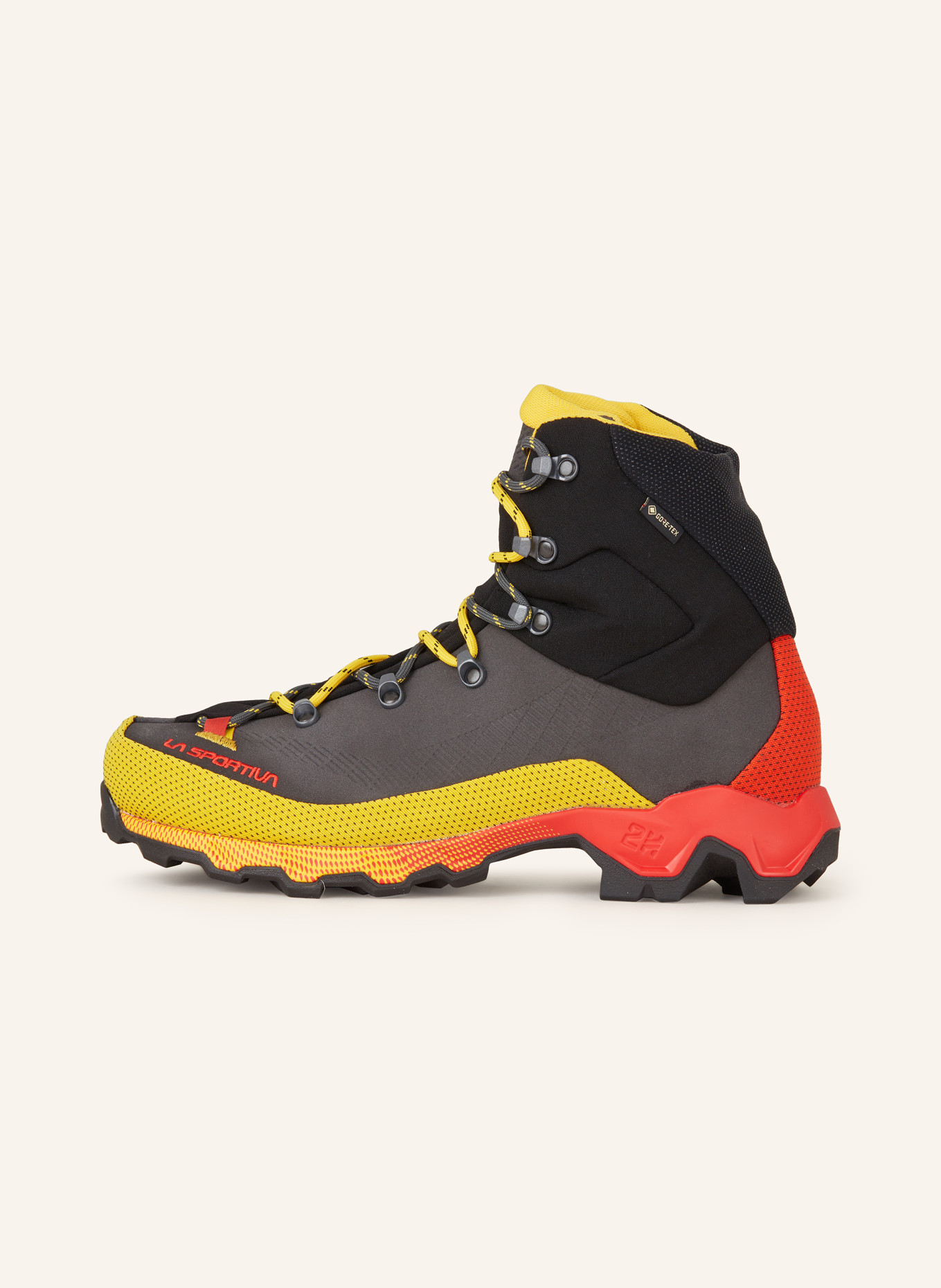LA SPORTIVA Trekking shoes AEQUILIBRIUM TREK GTX, Color: BLACK/ YELLOW/ RED (Image 4)