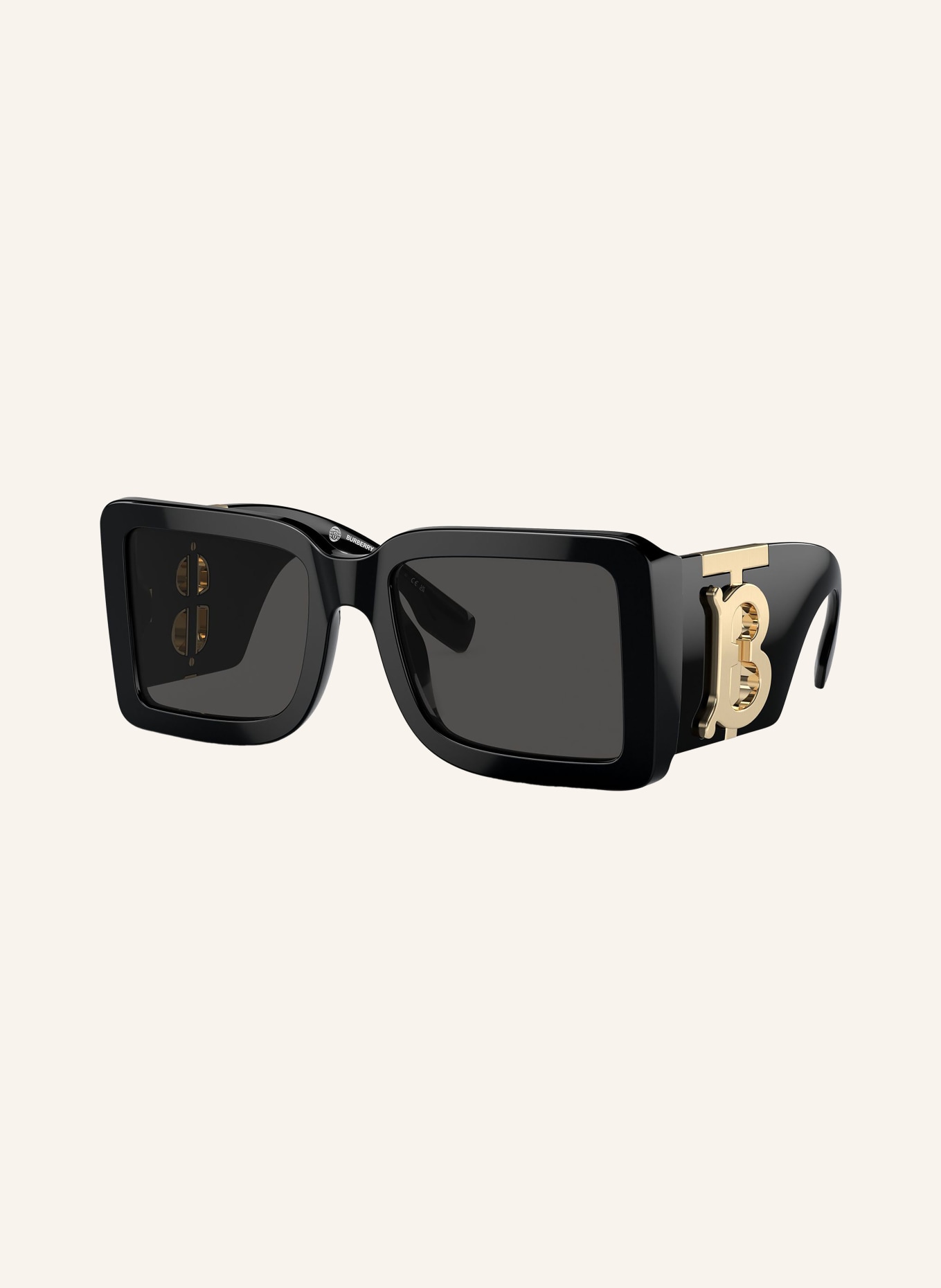 BURBERRY Sunglasses BE4406U, Color: 300187 - BLACK/DARK GRAY (Image 1)