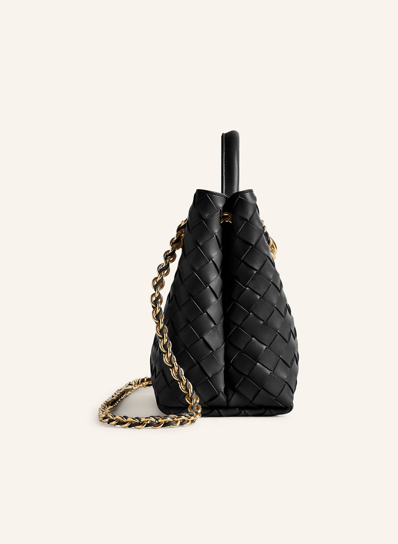 BOTTEGA VENETA Handtasche ANDIAMO, Farbe: 1019 BLACK -BLACK (Bild 3)