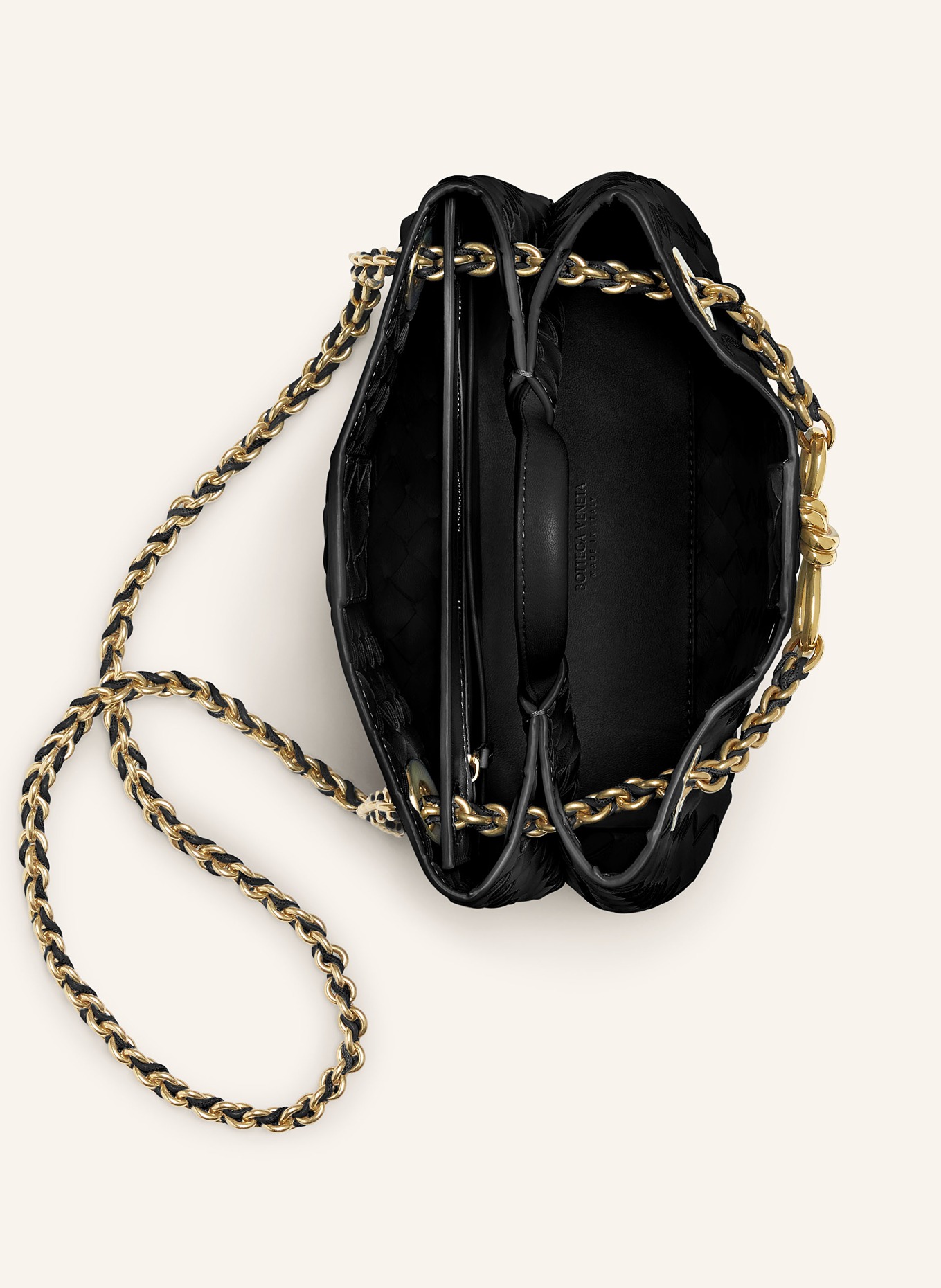 BOTTEGA VENETA Handtasche ANDIAMO, Farbe: 1019 BLACK -BLACK (Bild 4)