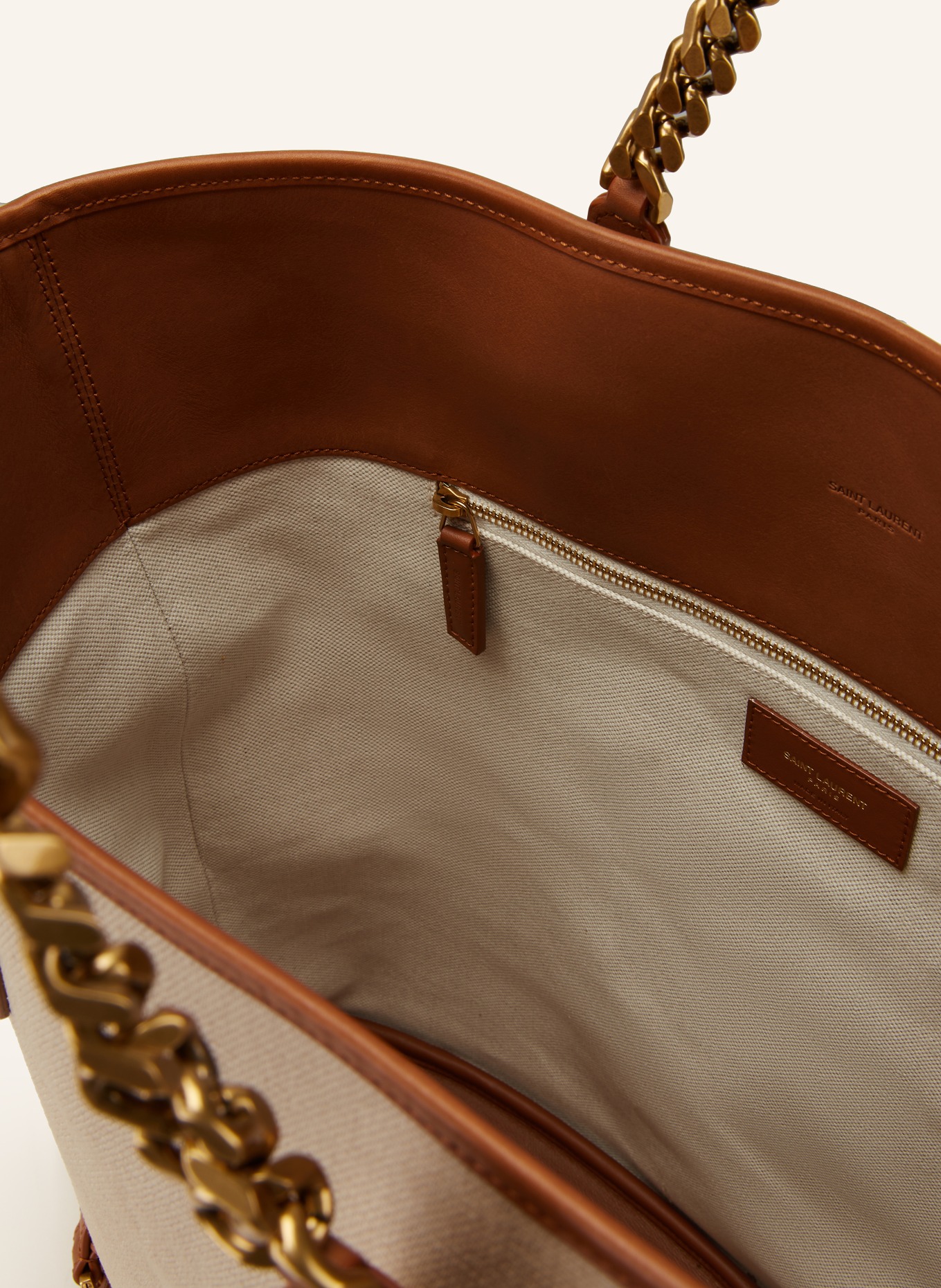 Yves saint laurent shopper braun clearance
