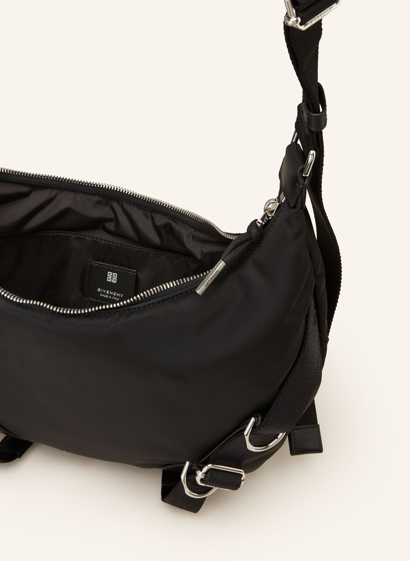 GIVENCHY Crossbody bag VOYOU, Color: BLACK (Image 3)