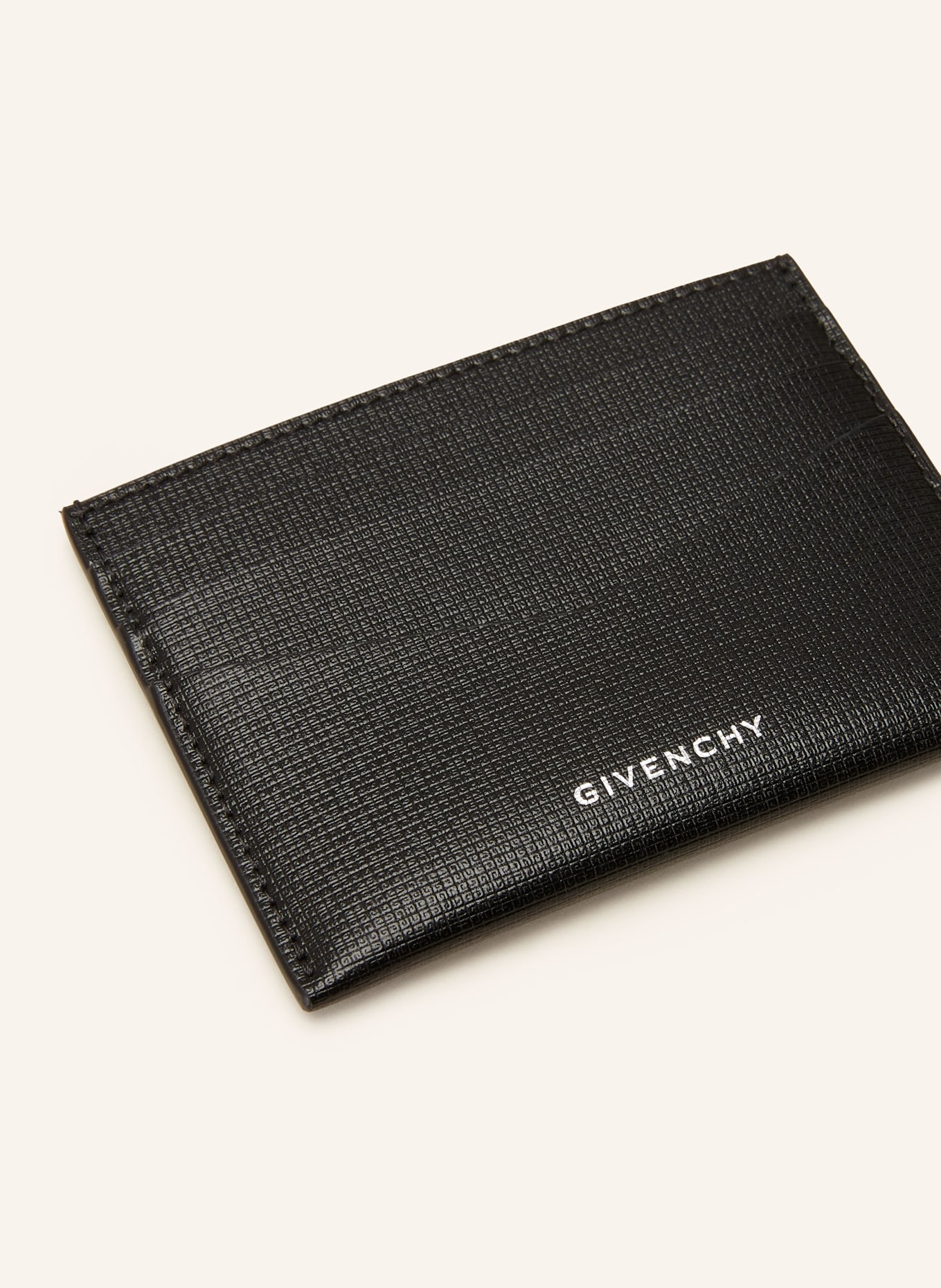 GIVENCHY Saffiano card case, Color: BLACK (Image 3)