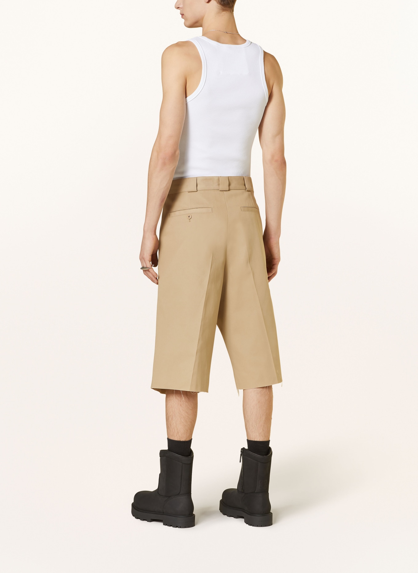GIVENCHY Chino shorts Extra Wide Fit, Color: BEIGE (Image 3)