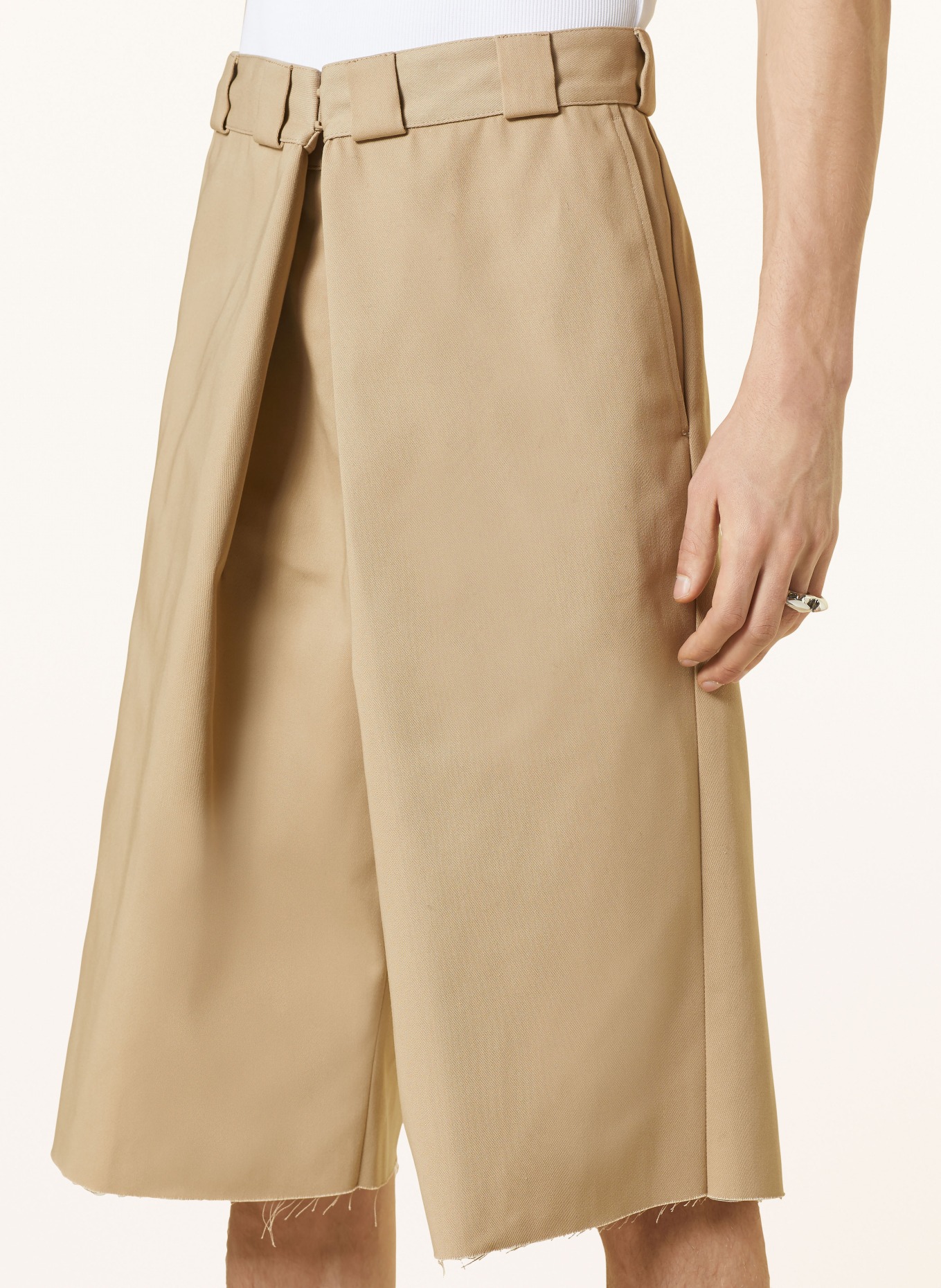 GIVENCHY Chino shorts Extra Wide Fit, Color: BEIGE (Image 5)