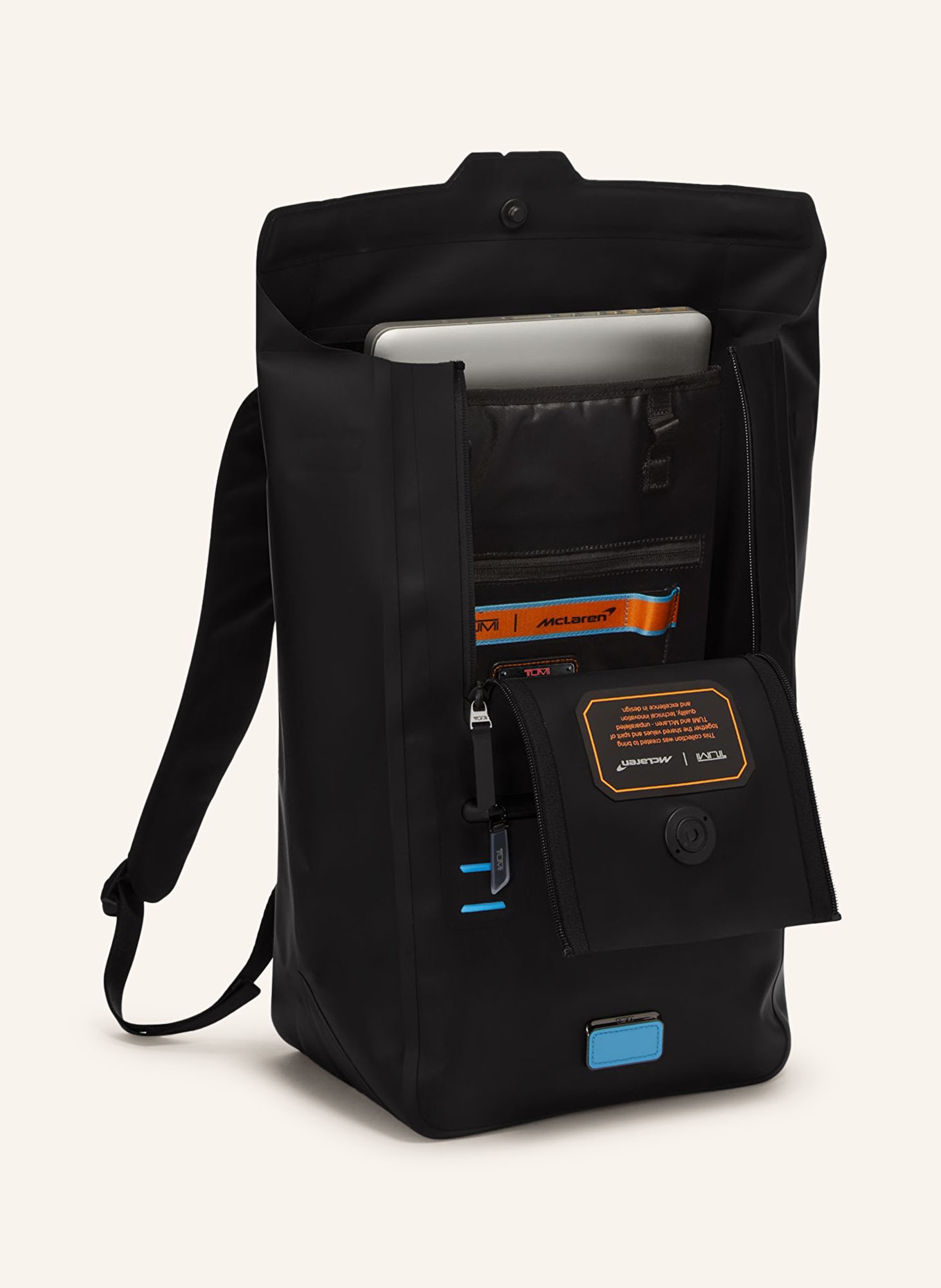 TUMI MCLAREN backpack TERRAIN BACKPACK, Color: BLACK (Image 2)