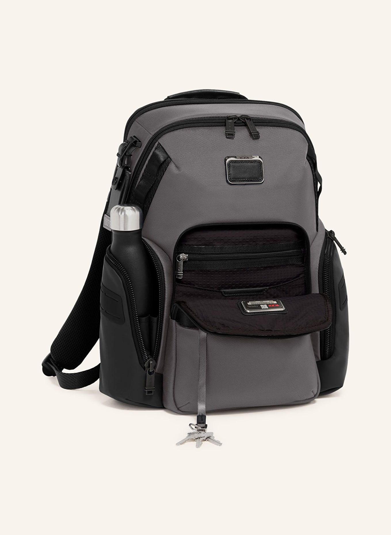 TUMI ALPHA BRAVO backpack SEARCH BACKPACK, Color: GRAY (Image 2)