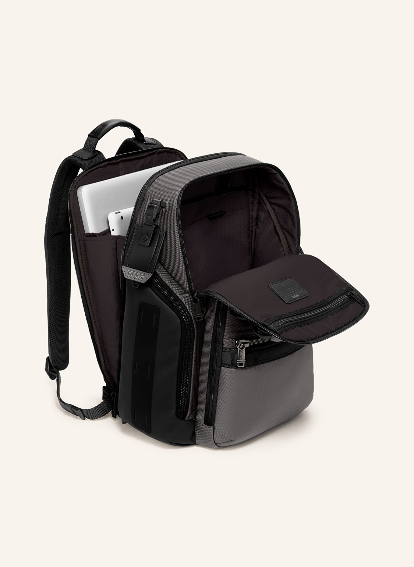 TUMI ALPHA BRAVO backpack SEARCH BACKPACK, Color: GRAY (Image 3)