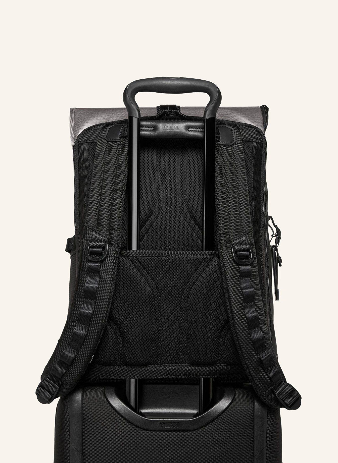 TUMI ALPHA BRAVO backpack LOGISTICS FLAP LID BACKPACK, Color: GRAY (Image 6)