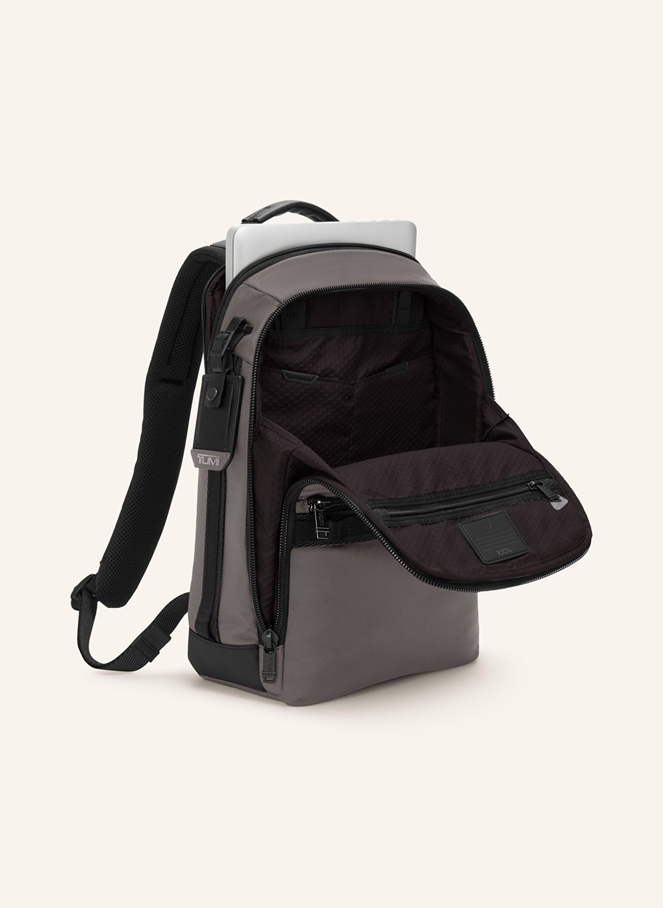 TUMI APHA BRAVO backpack DYNAMIC BACKPACK 35 l with laptop compartment, Color: GRAY (Image 2)
