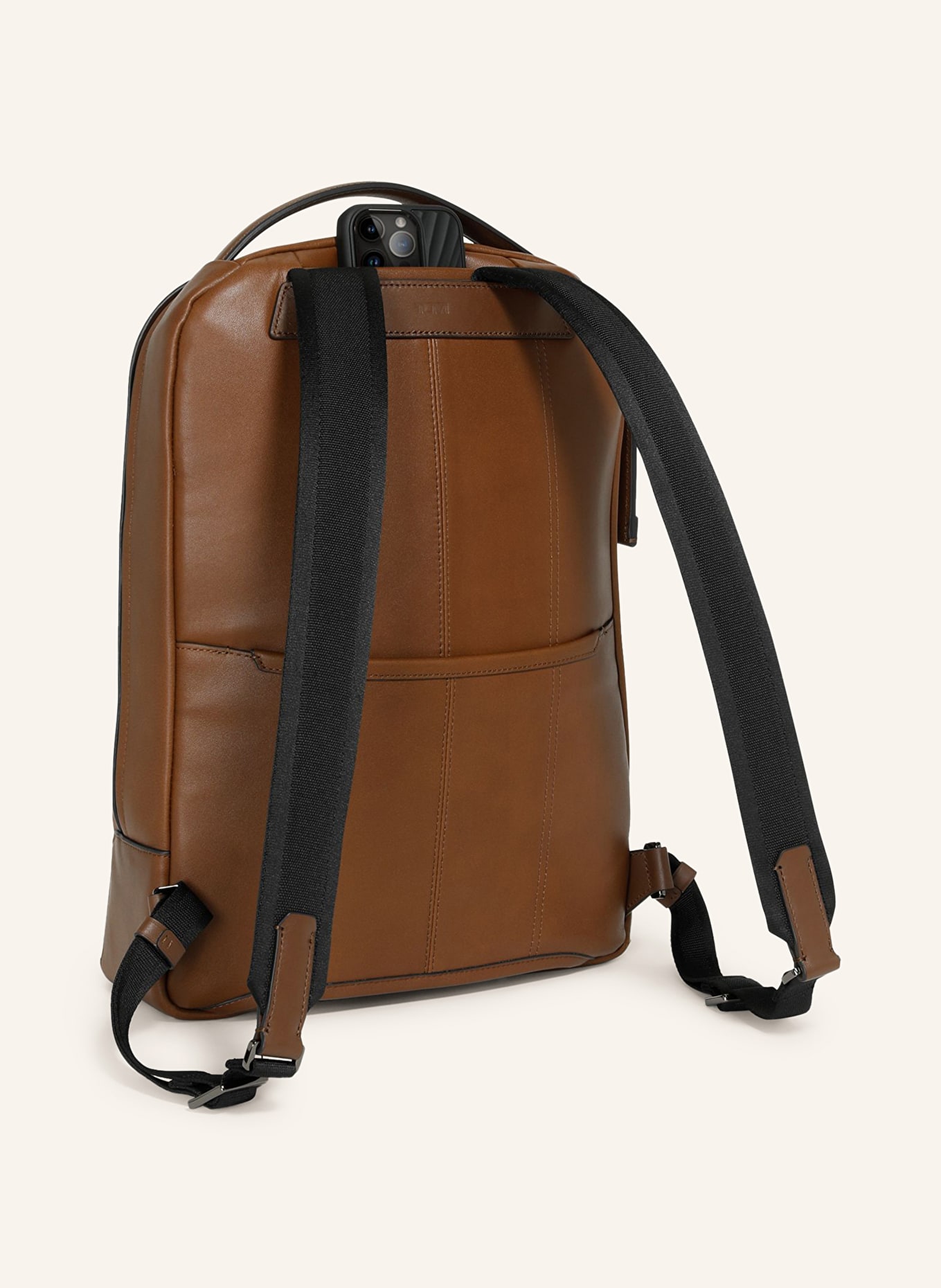 TUMI HARRISON backpack BRADNER BACKPACK 10 l, Color: COGNAC (Image 4)