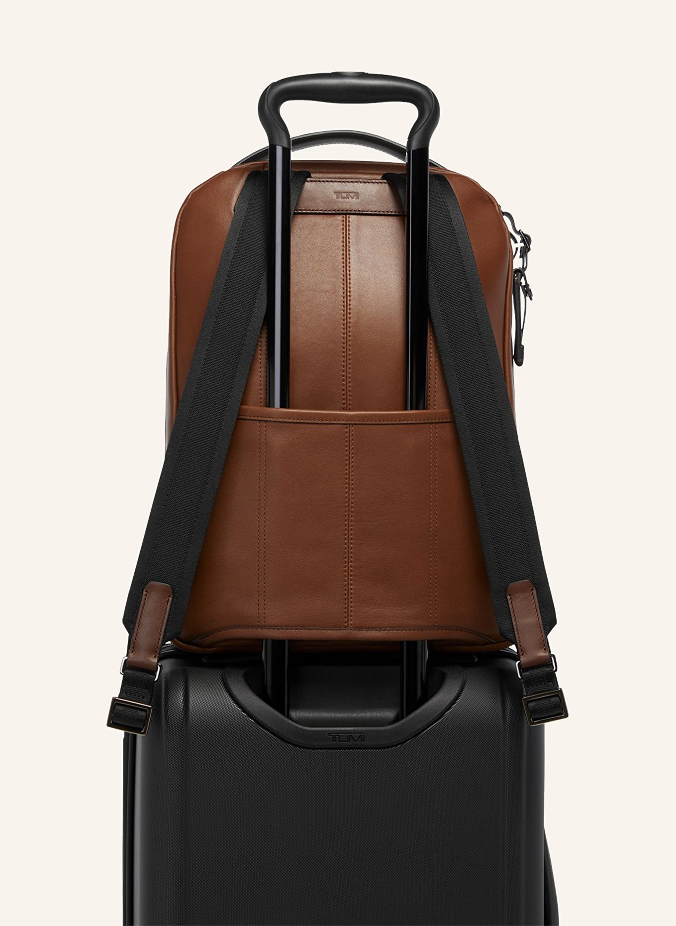 TUMI HARRISON backpack BRADNER BACKPACK 10 l, Color: COGNAC (Image 5)