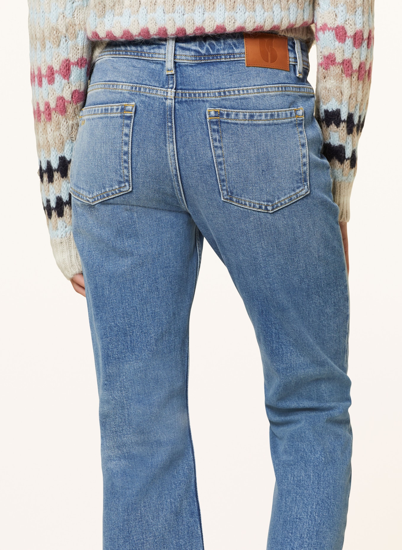 ba&sh Straight Jeans BOOTY, Farbe: BLUE BLUE JEANS (Bild 5)