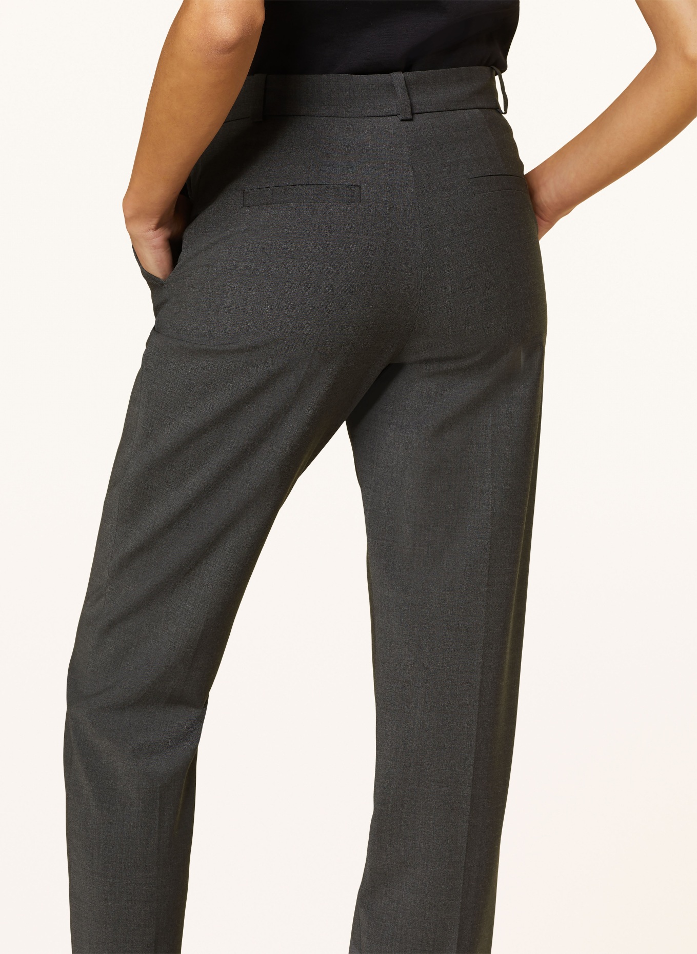CLAUDIE PIERLOT Spodnie, Kolor: B003 MOTTLED GREY (Obrazek 5)