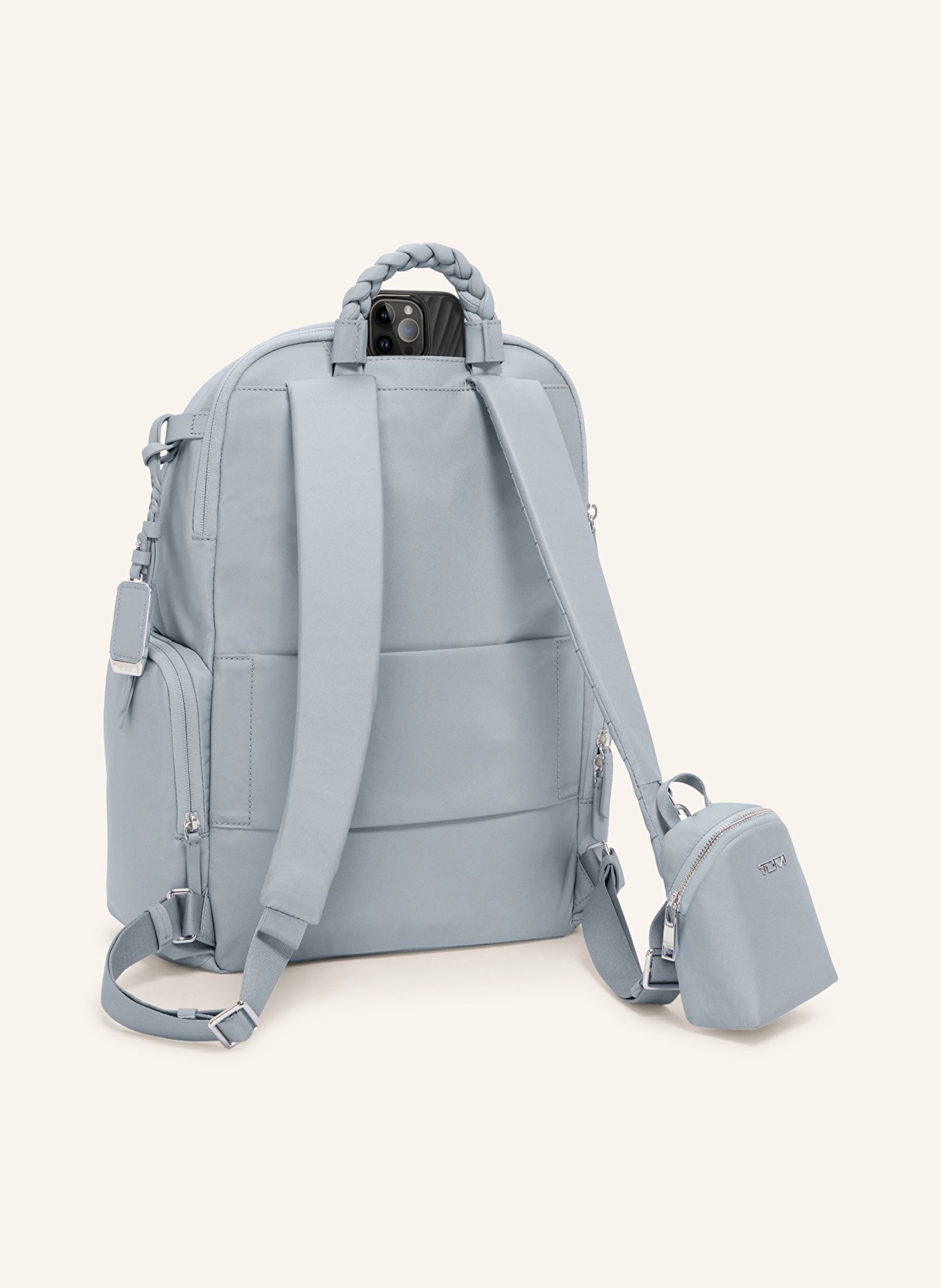 TUMI VOYAGEUR backpack CELINA 32 l with laptop compartment, Color: LIGHT BLUE (Image 4)