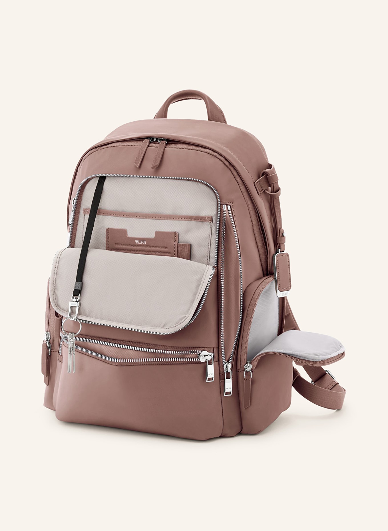 TUMI VOYAGEUR backpack CELINA with laptop compartment, Color: ROSE (Image 3)