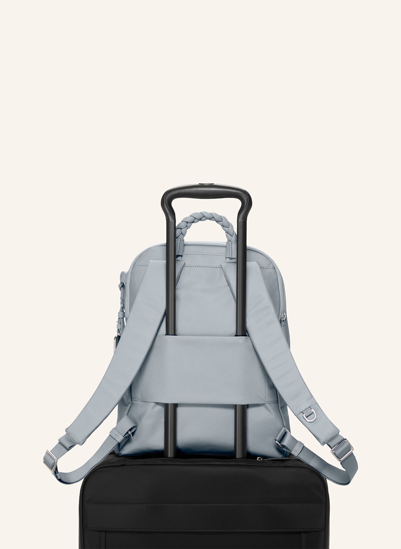 TUMI VOYAGEUR backpack HALSEY with laptop compartment, Color: BLUE GRAY (Image 5)