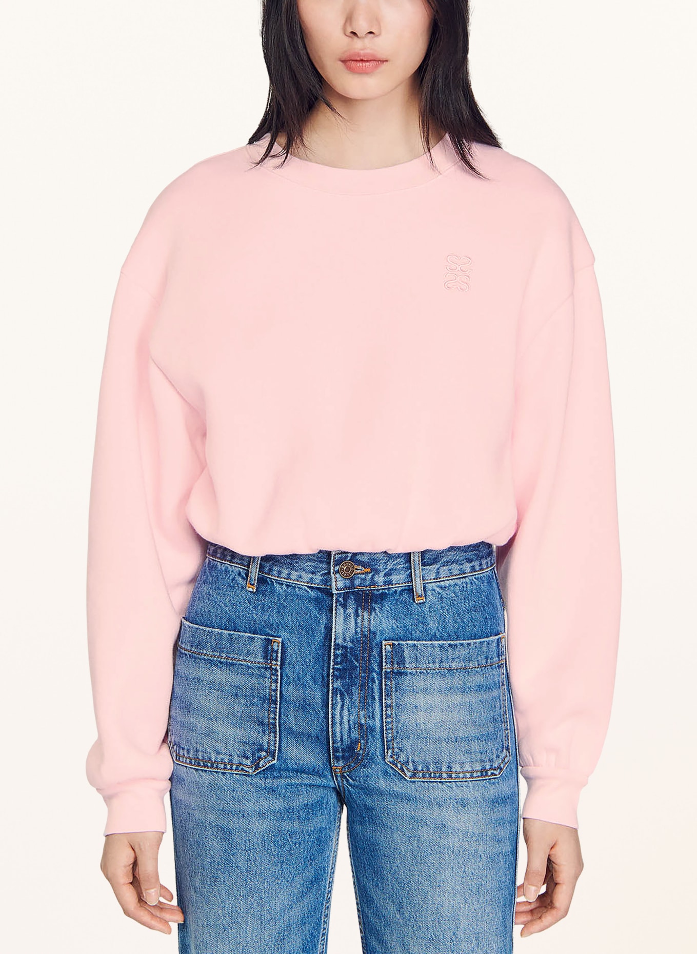 SANDRO Sweatshirt, Farbe: PINK (Bild 4)