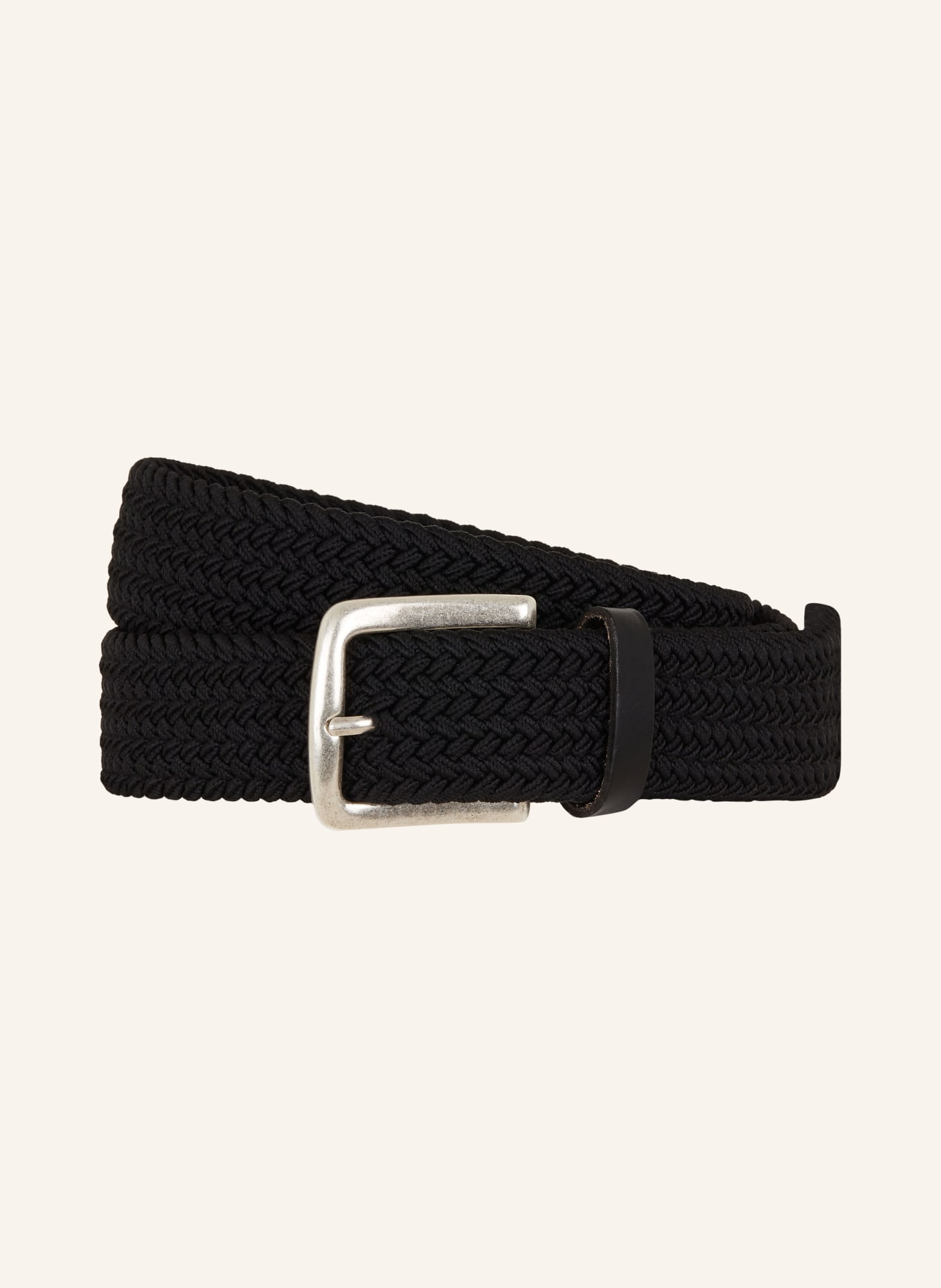 Marc O'Polo Braided belt, Color: BLACK (Image 1)