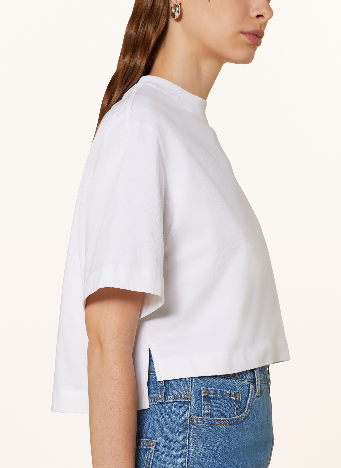 ALLSAINTS Cropped-Shirt LOTTIE, Farbe: WEISS (Bild 4)