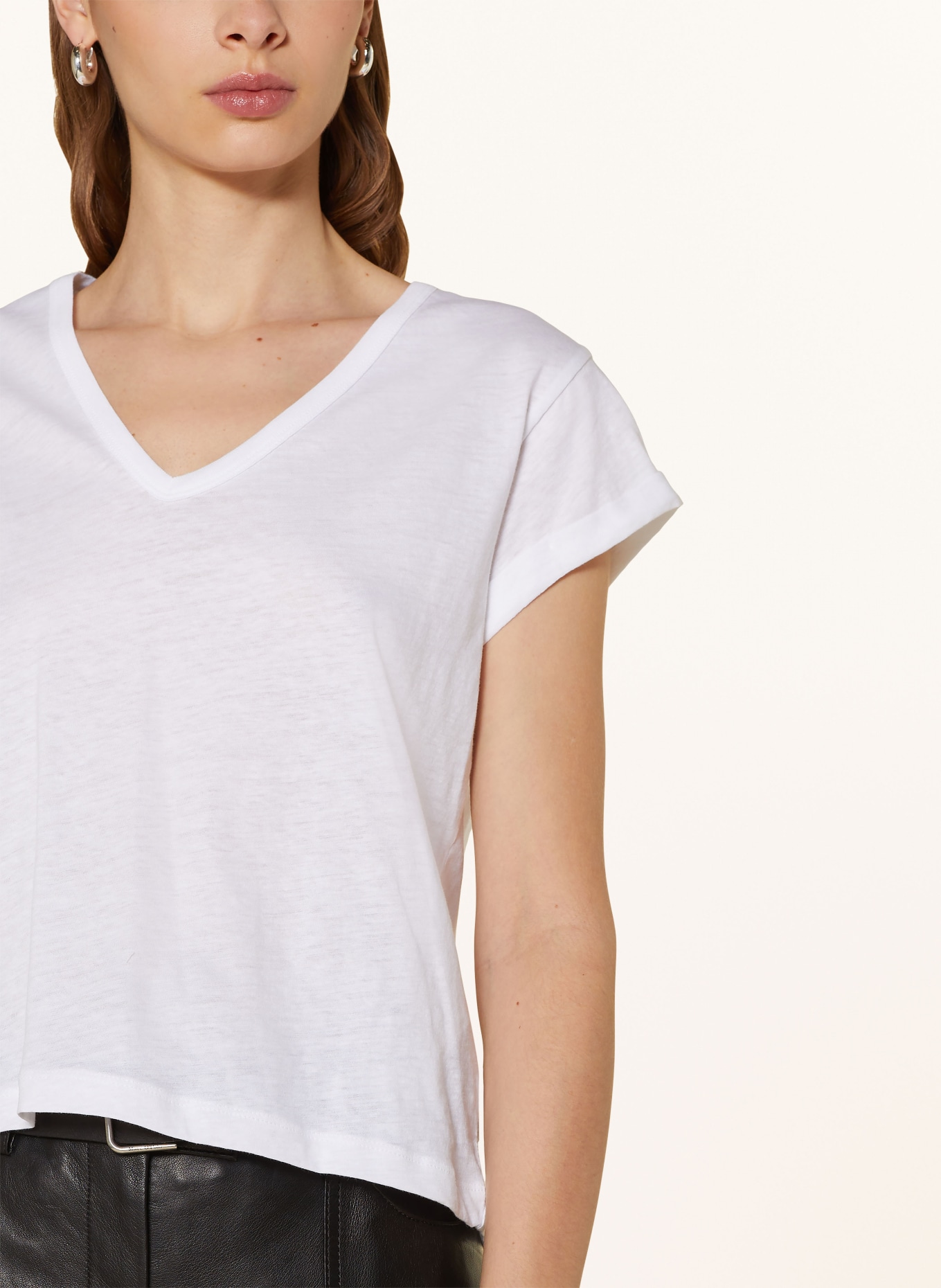 ALLSAINTS T-shirt ANNA, Color: WHITE (Image 4)