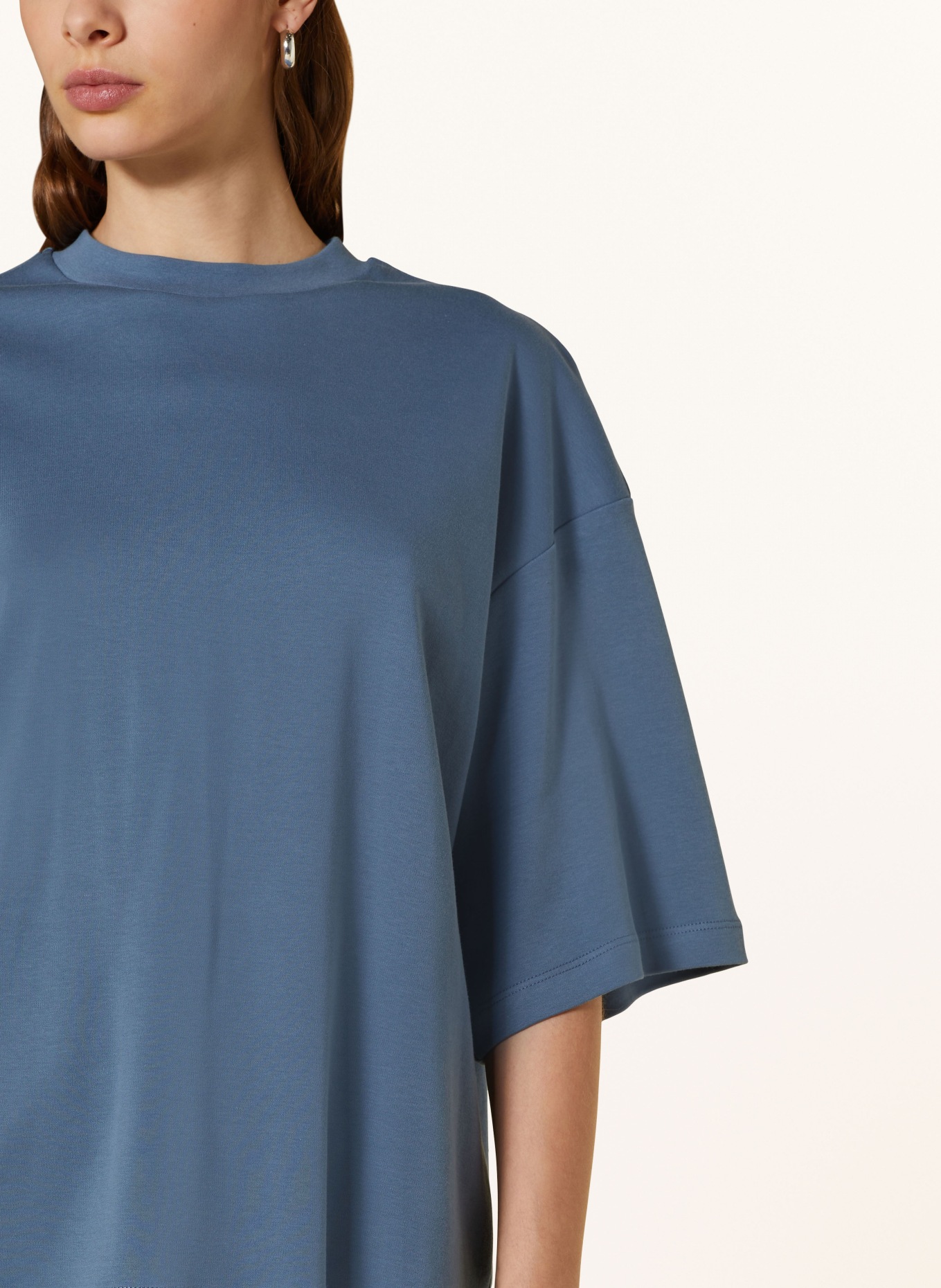ALLSAINTS T-shirt AMELIE, Kolor: PETROL (Obrazek 4)