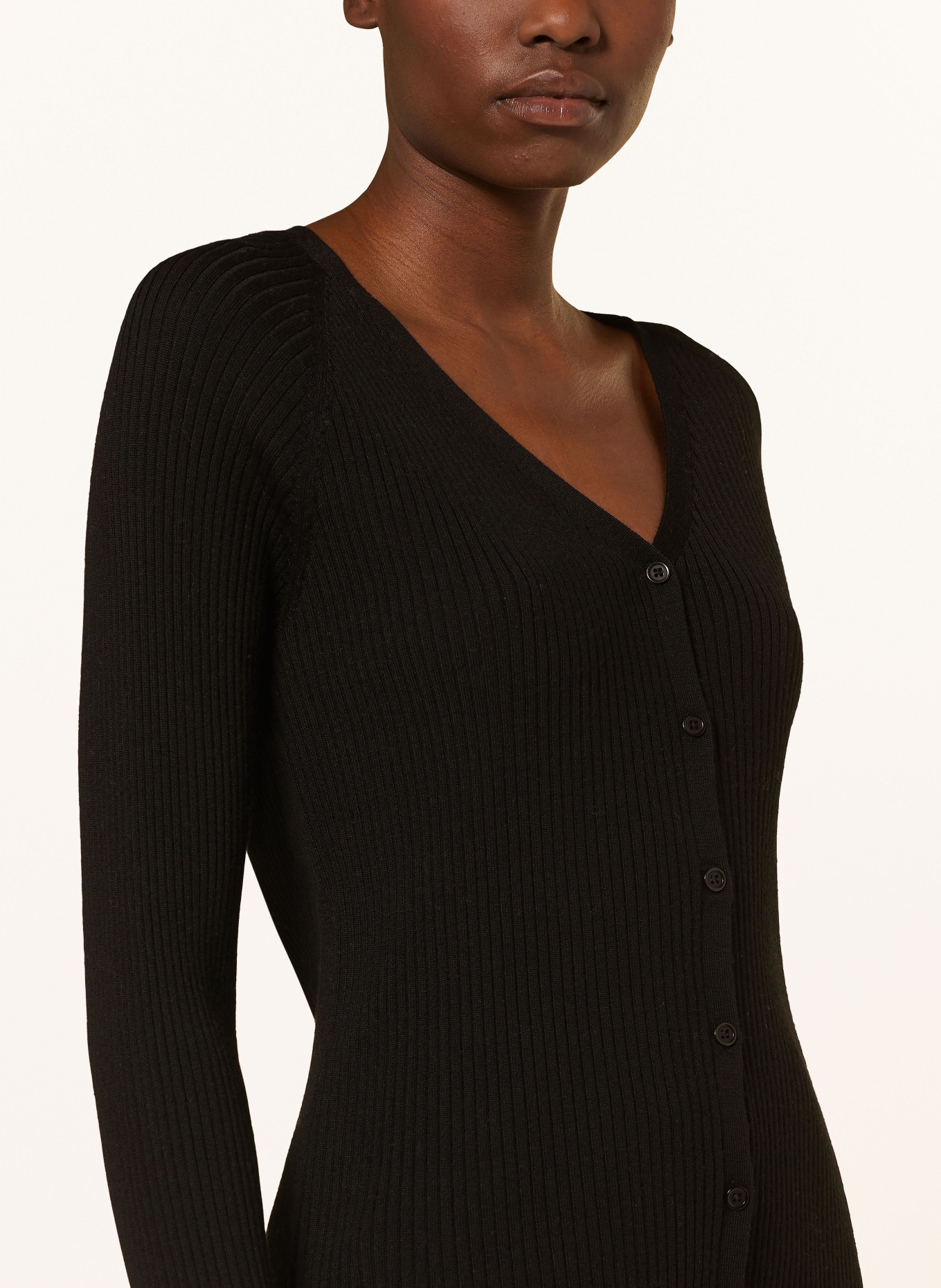 (THE MERCER) N.Y. Cardigan, Color: BLACK (Image 4)