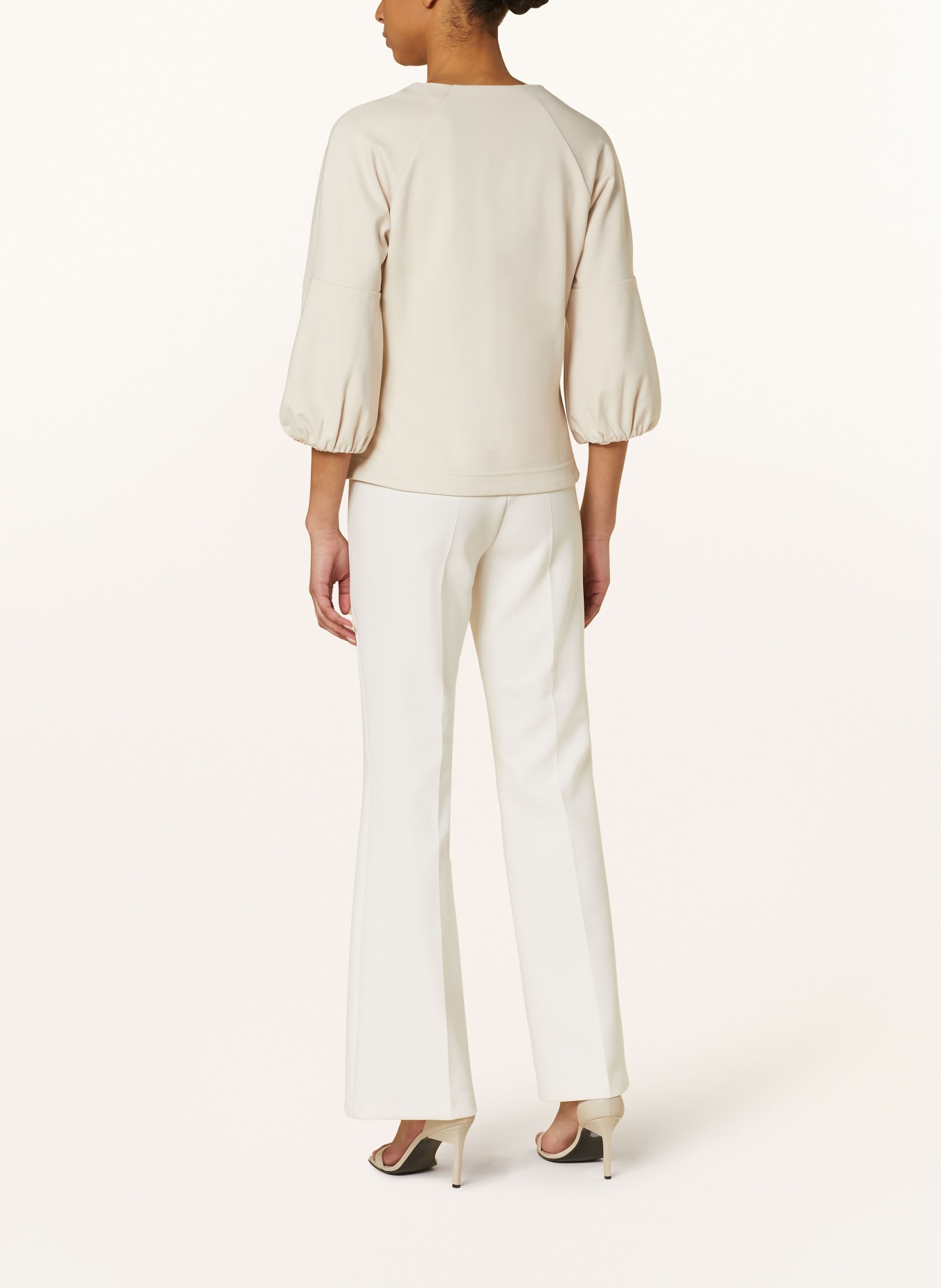 summum woman Shirt with 3/4 sleeves, Color: CREAM (Image 3)