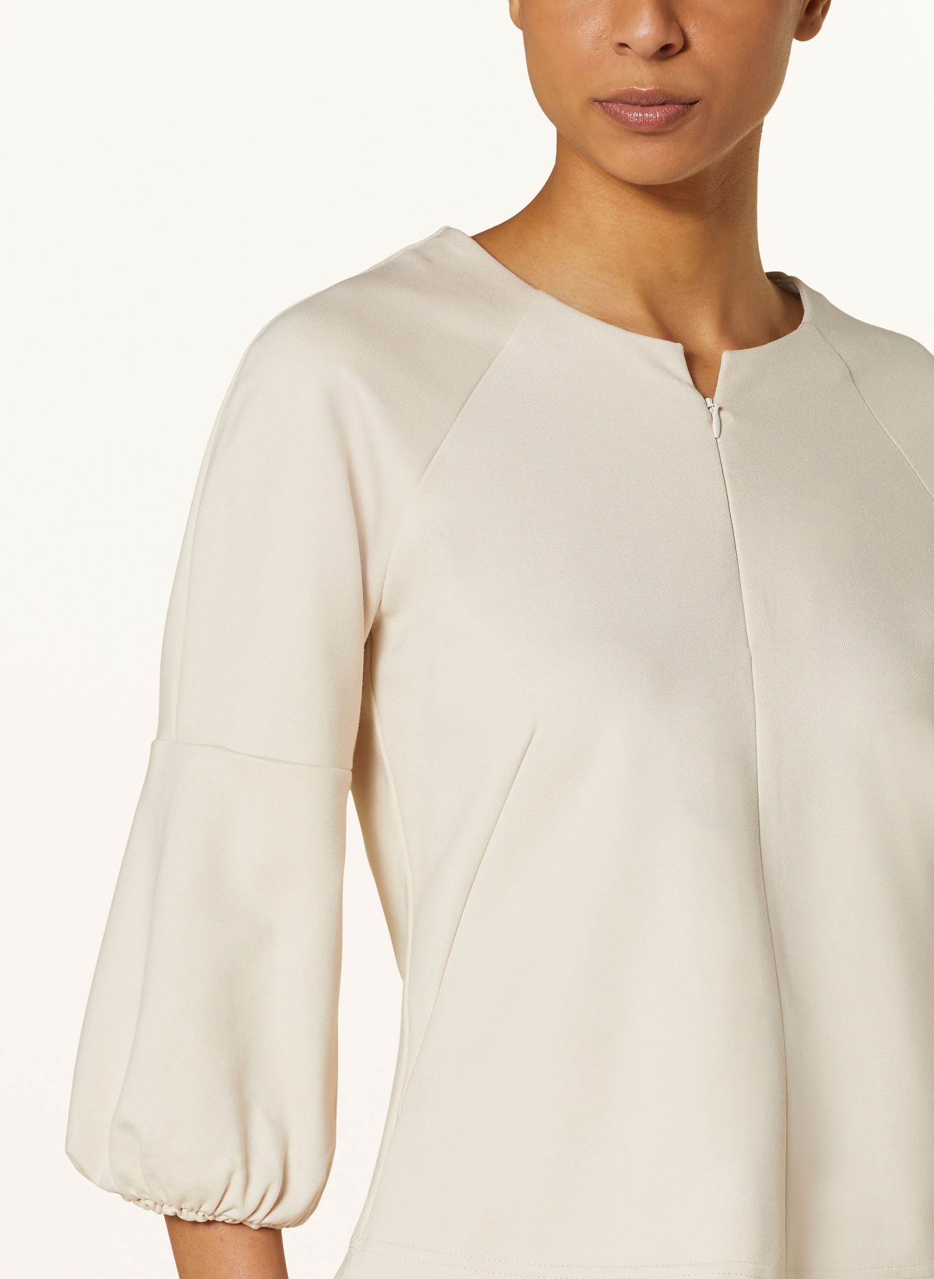 summum woman Shirt with 3/4 sleeves, Color: CREAM (Image 4)