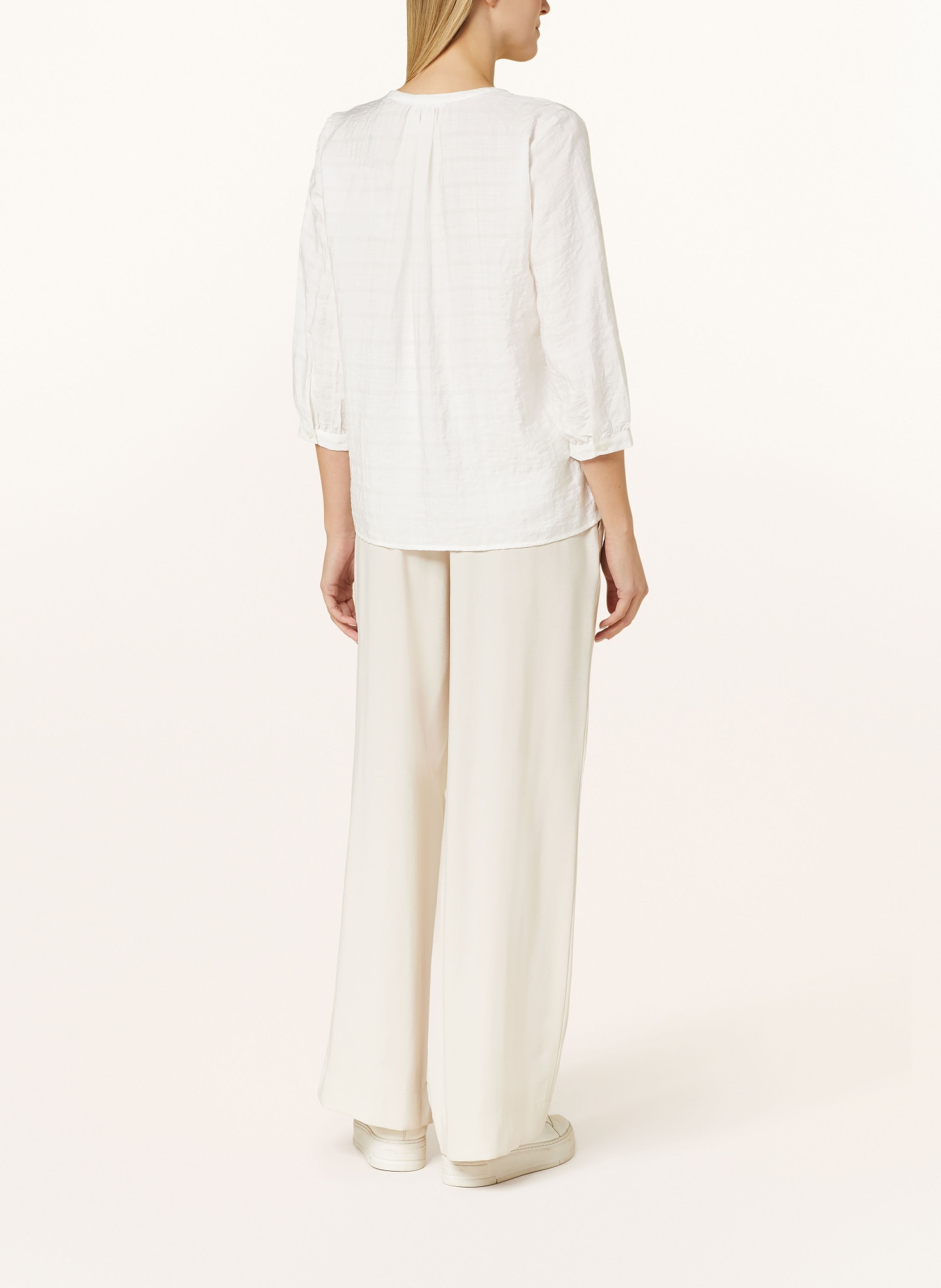 OPUS Blouse with 3/4 sleeves, Color: WHITE (Image 3)