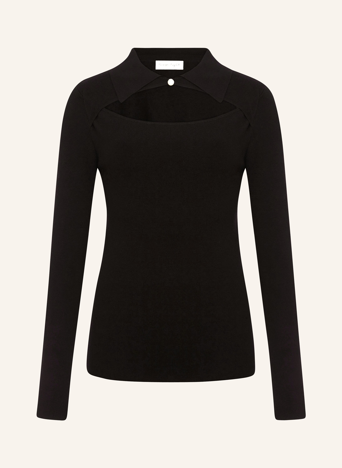Phase Eight Sweater BECKI with cut-out, Color: BLACK (Image 1)