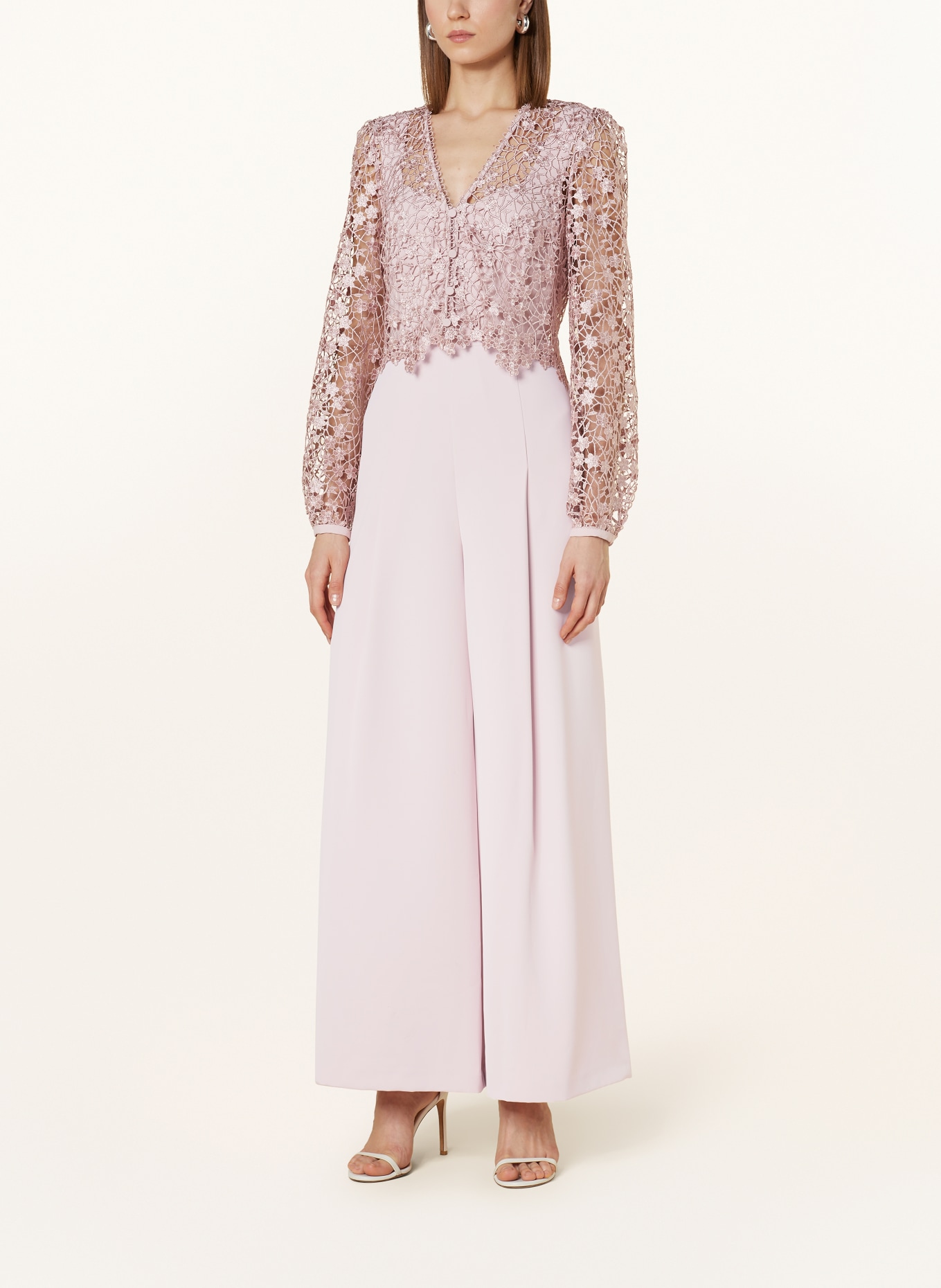 Phase Eight Jumpsuit MARIPOSA with lace, Color: ROSE (Image 2)