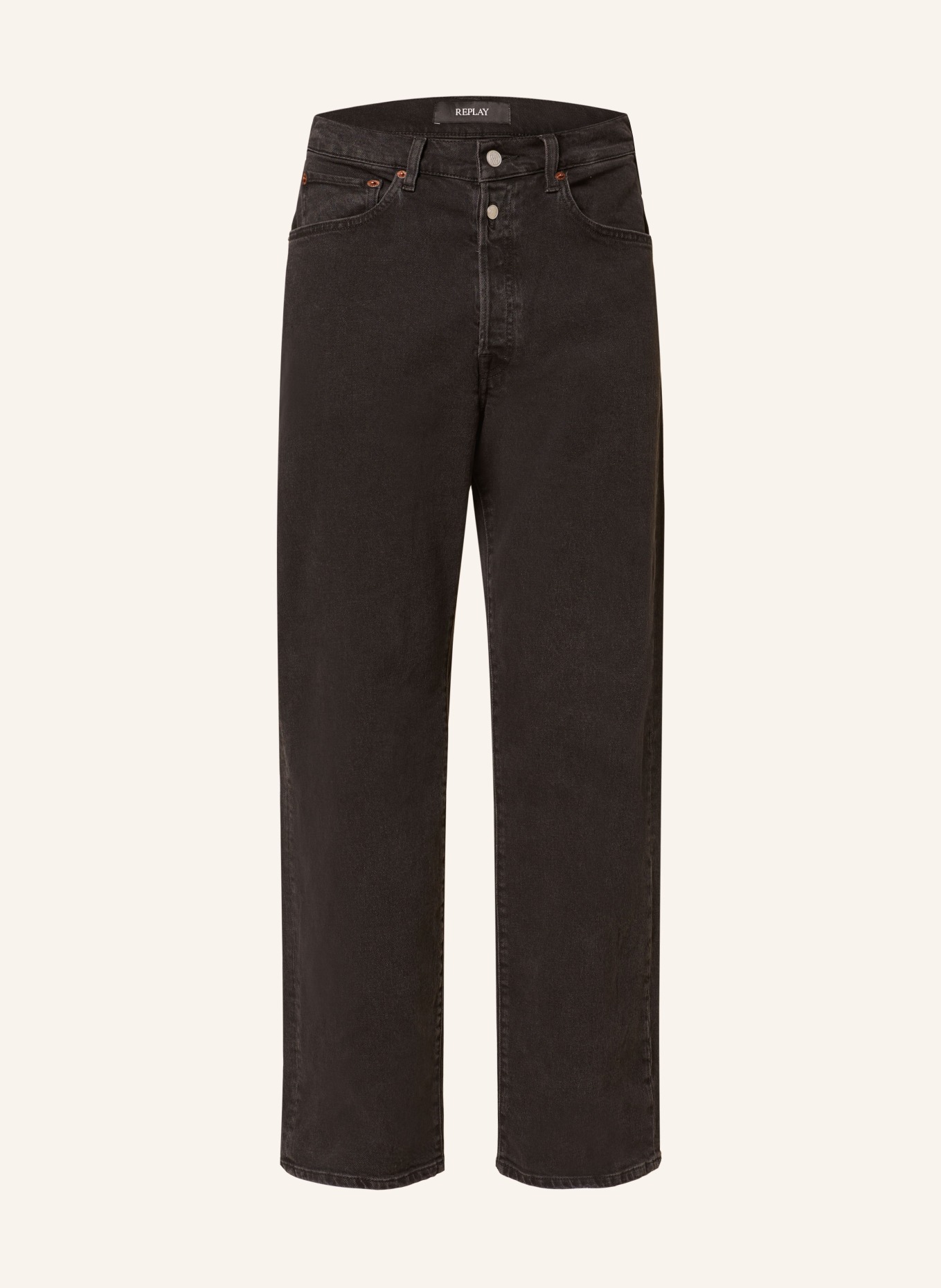 REPLAY Jeans M9ZI Straight Fit, Farbe: 099 BLACK DELAVÈ (Bild 1)