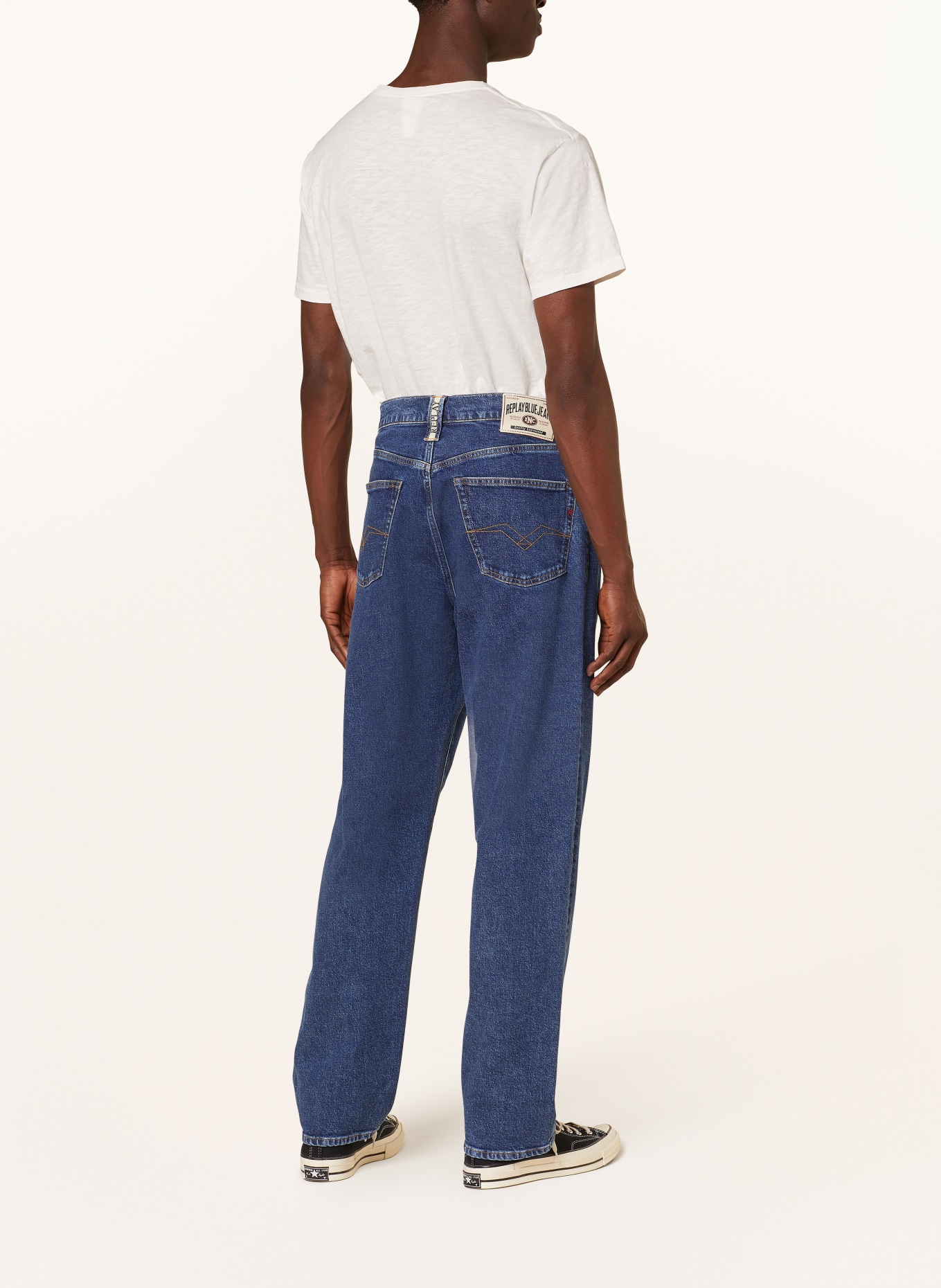 REPLAY Jeans M9ZI Straight Fit, Farbe: 007 DARK BLUE (Bild 3)