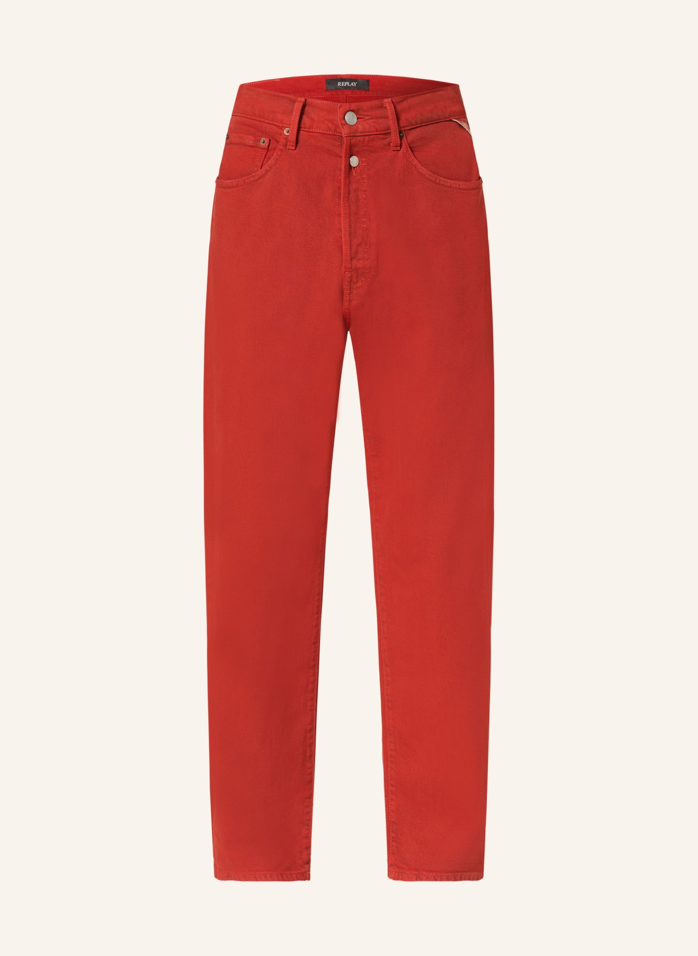REPLAY Jeans Straight Fit, Farbe: 070 BRIGHT RED (Bild 1)