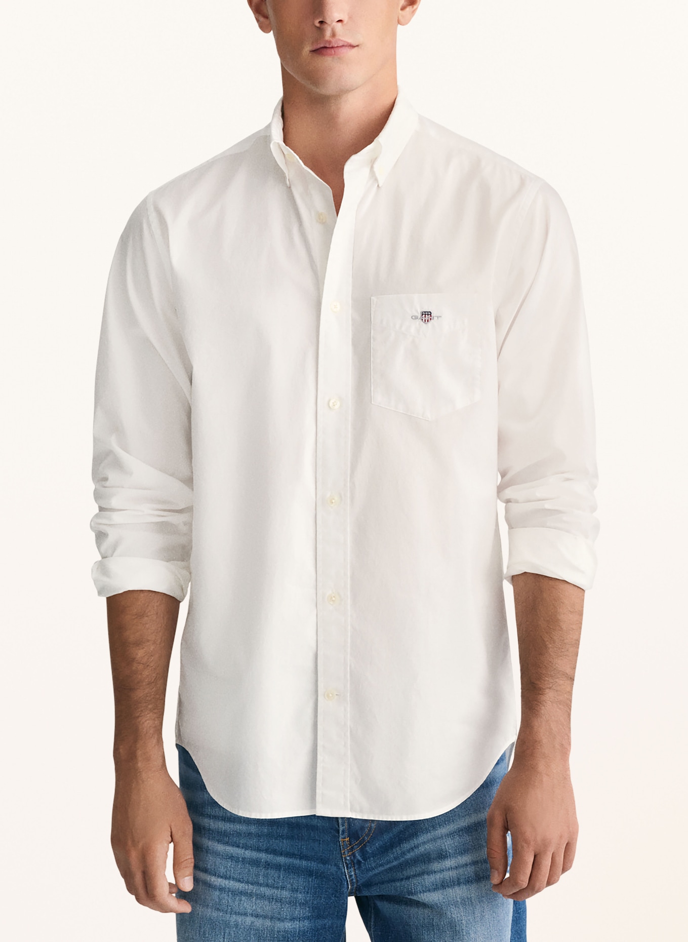 GANT Shirt regular fit, Color: WHITE (Image 4)