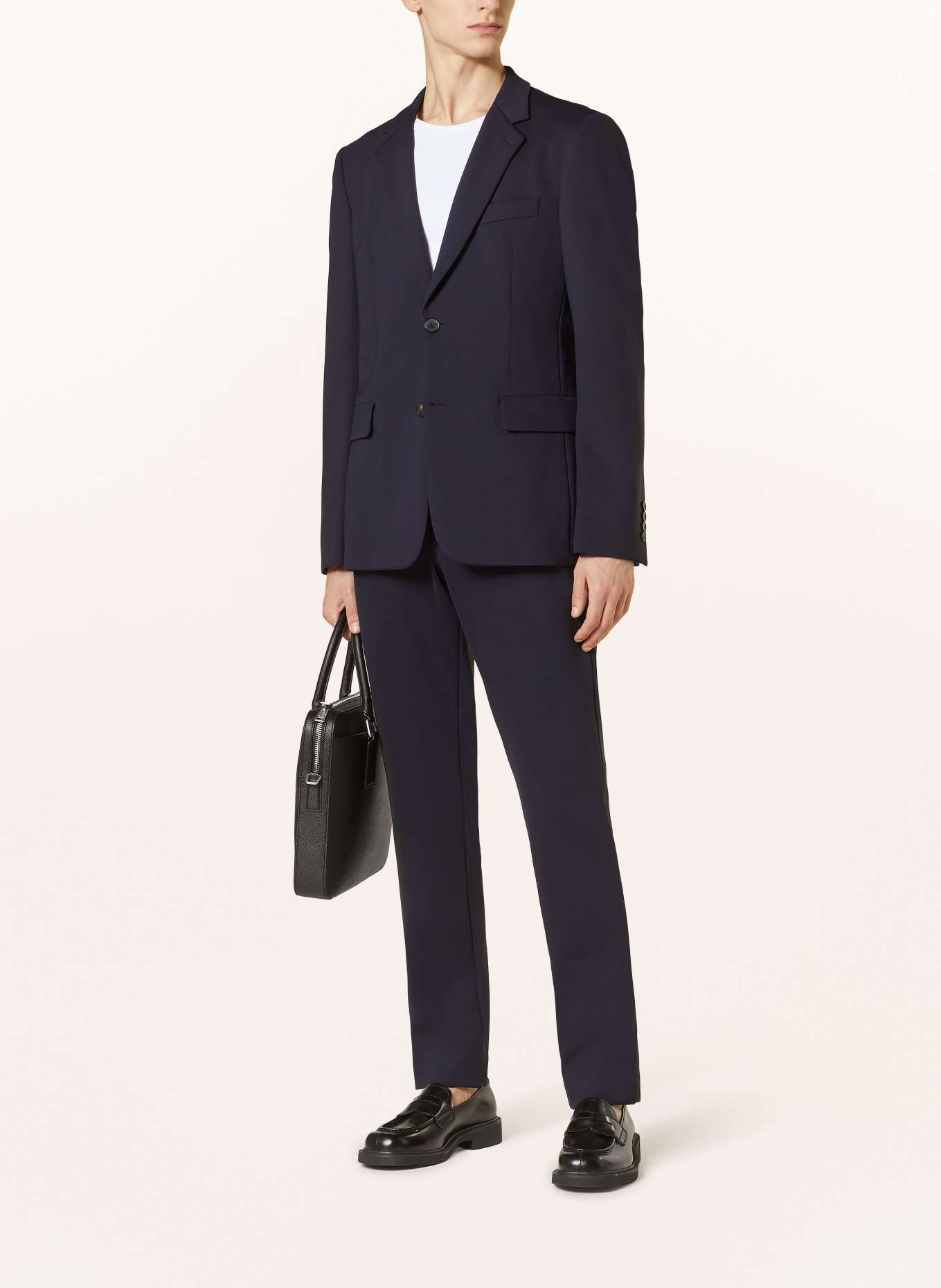 SANDRO Anzughose Regular Fit aus Jersey, Farbe: DUNKELBLAU (Bild 2)