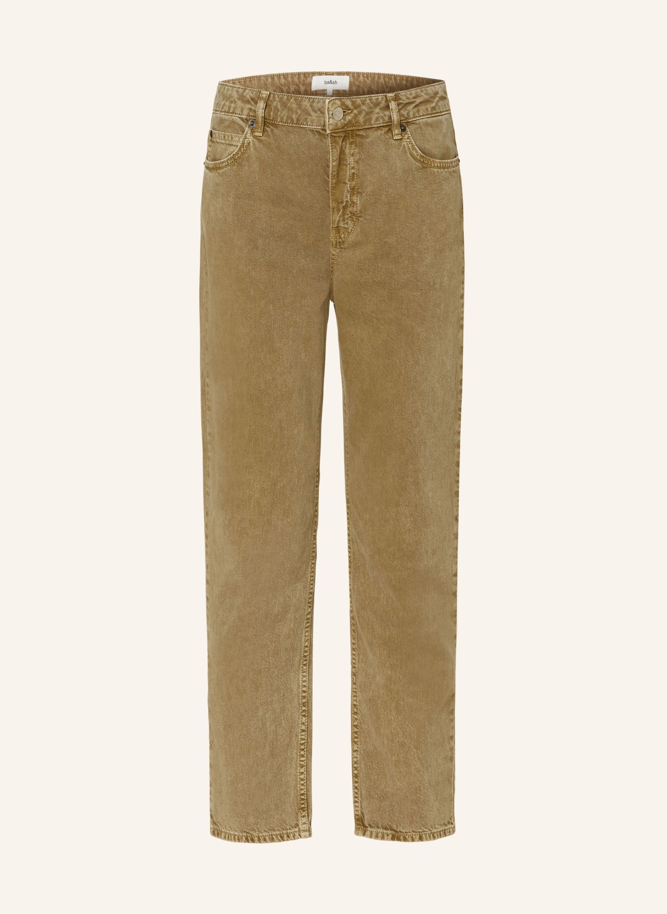 ba&sh Straight Jeans FEVA, Farbe: KHAKI (Bild 1)
