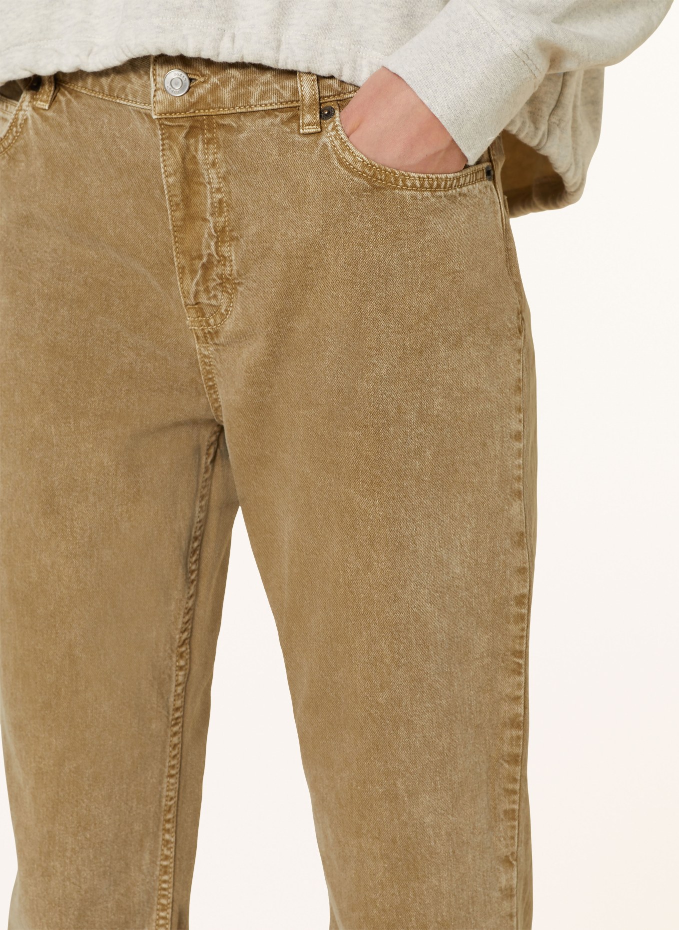 ba&sh Straight Jeans FEVA, Farbe: KHAKI (Bild 5)