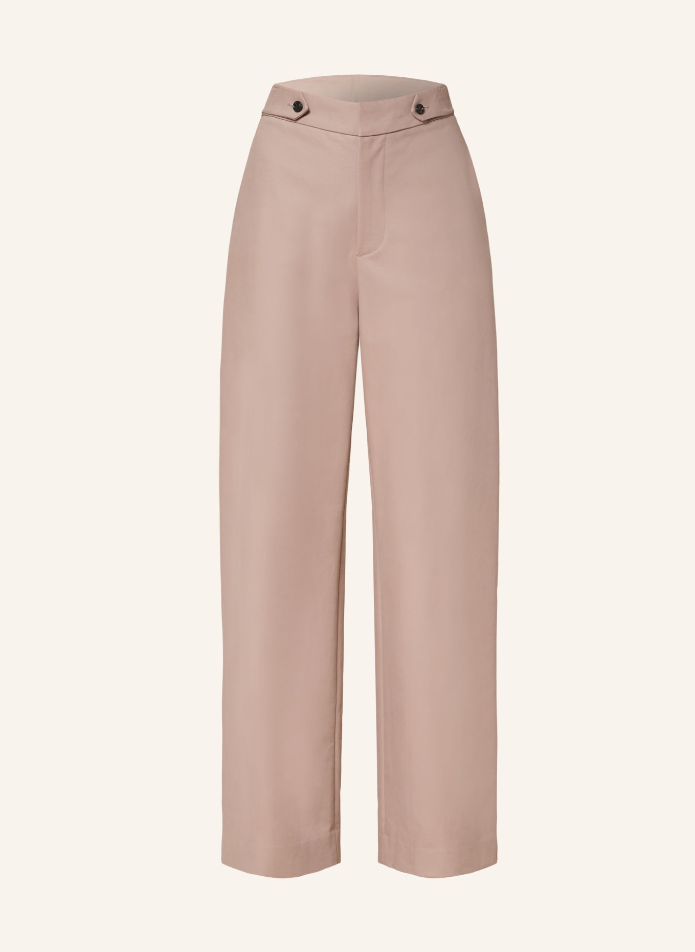 VANILIA Wide leg trousers, Color: TAUPE (Image 1)