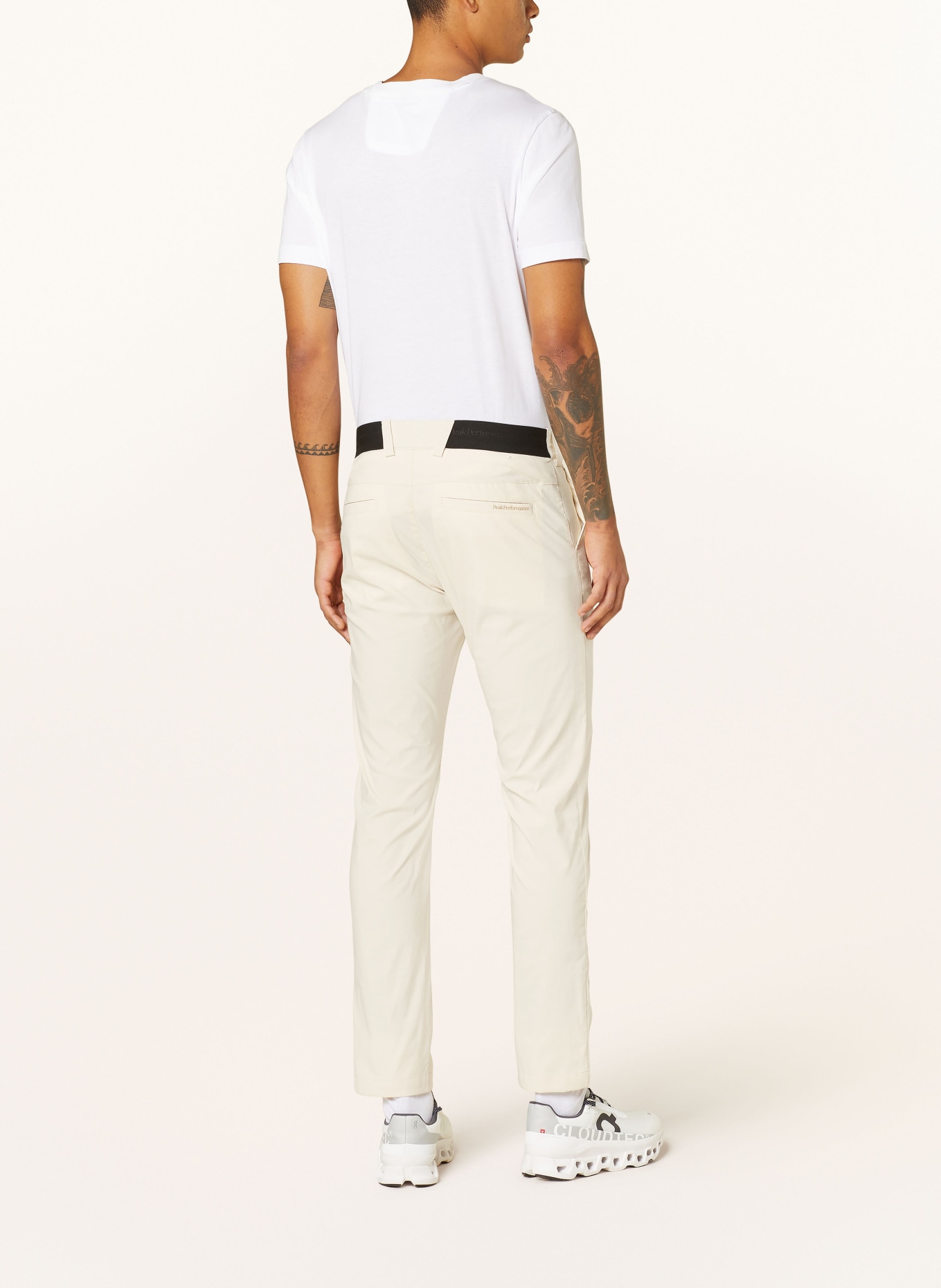 Peak Performance Golf trousers PLAYER, Color: ECRU (Image 3)