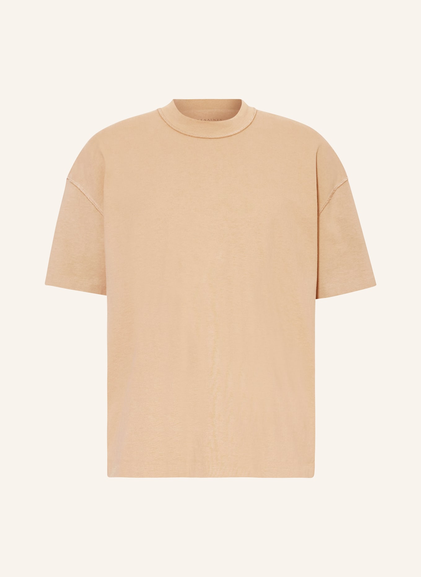 ALLSAINTS Oversized shirt ISAC, Color: BEIGE (Image 1)