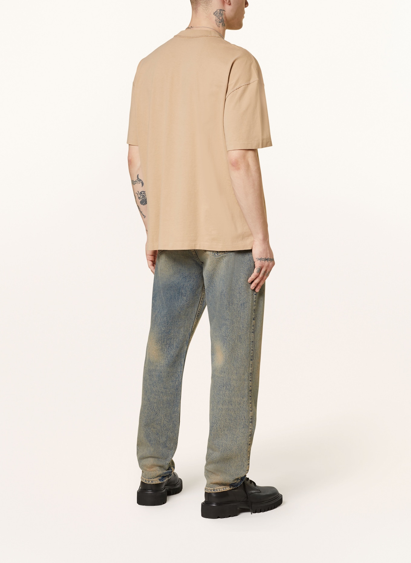 ALLSAINTS Oversized-Shirt ISAC, Farbe: BEIGE (Bild 3)