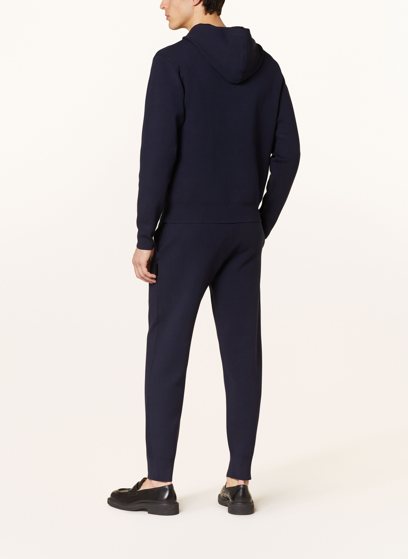 SANDRO Hose im Joggingstil: DUNKELBLAU